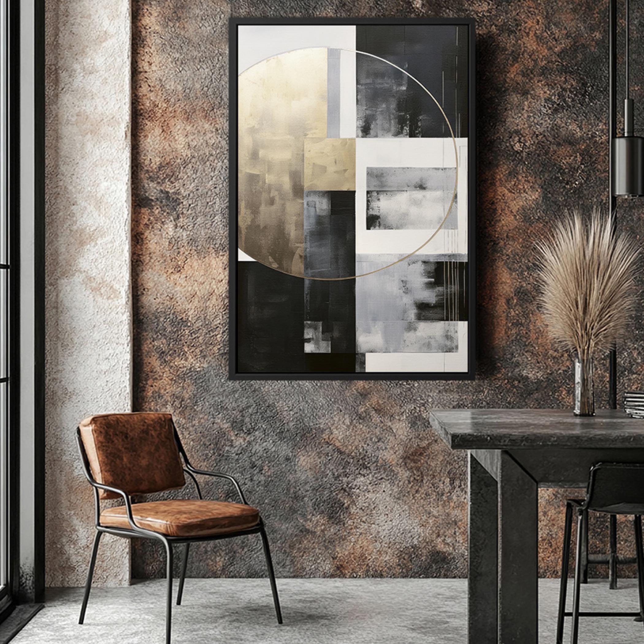 Abstract Geometric Canvas Wall Art-household-walldecorandmirrors-wallart-image-4