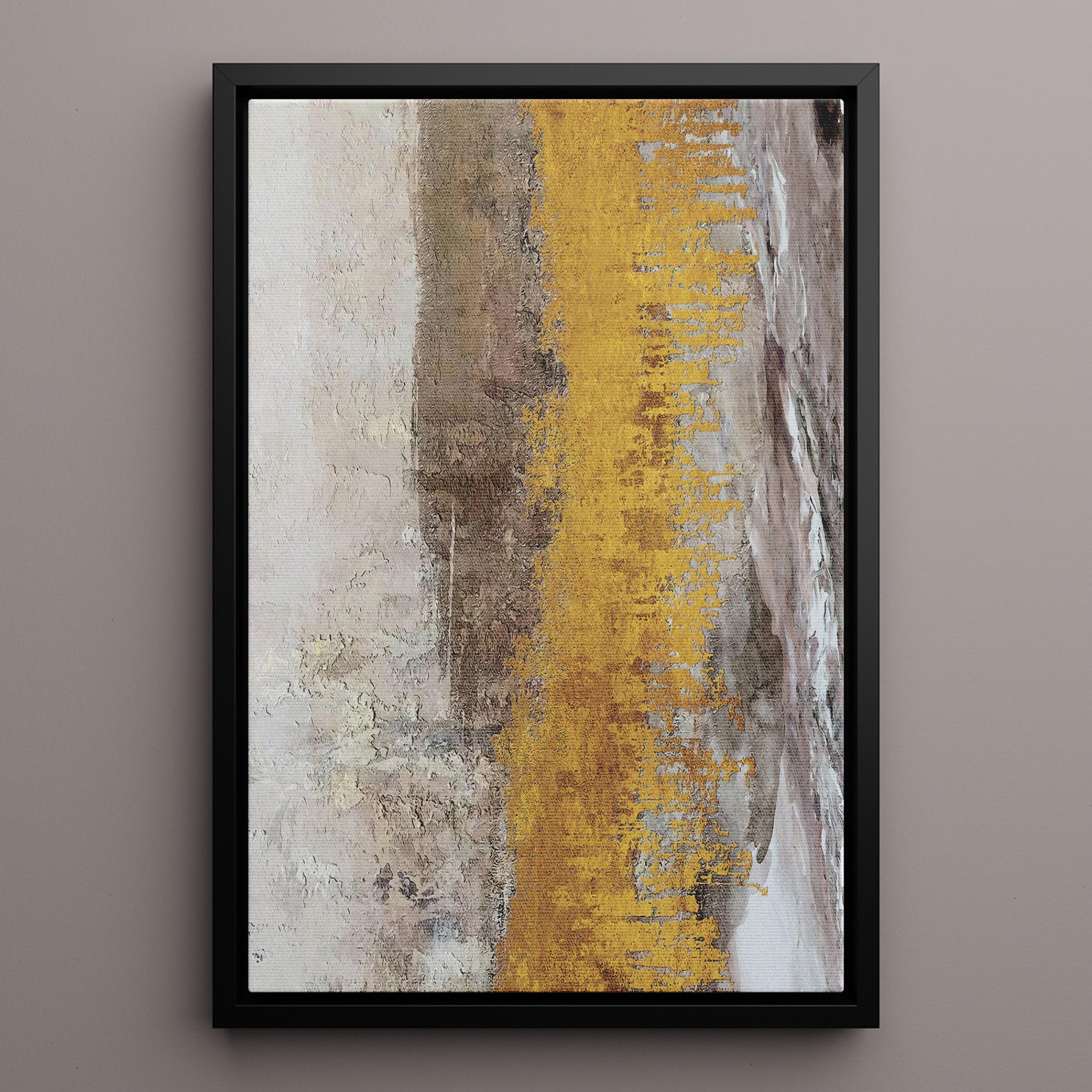 Abstract Gold Dust Canvas Art-household-walldecorandmirrors-wallart-image-1