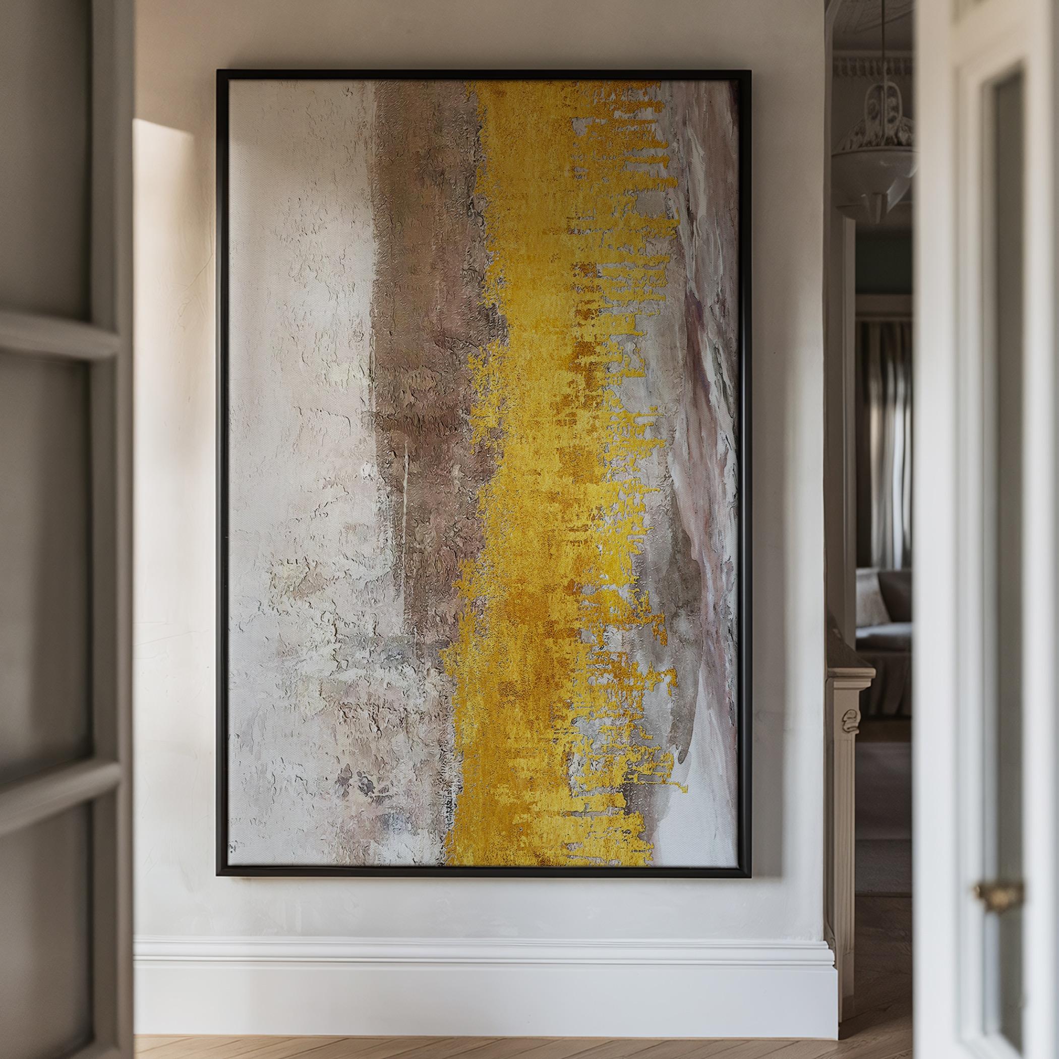 Abstract Gold Dust Canvas Art-household-walldecorandmirrors-wallart-image-3