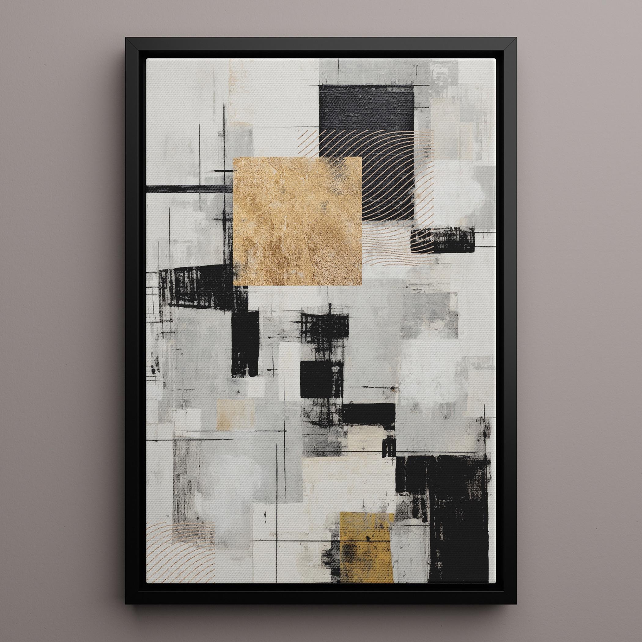 Abstract Geometric Canvas Wall Art-household-walldecorandmirrors-wallart-image-1