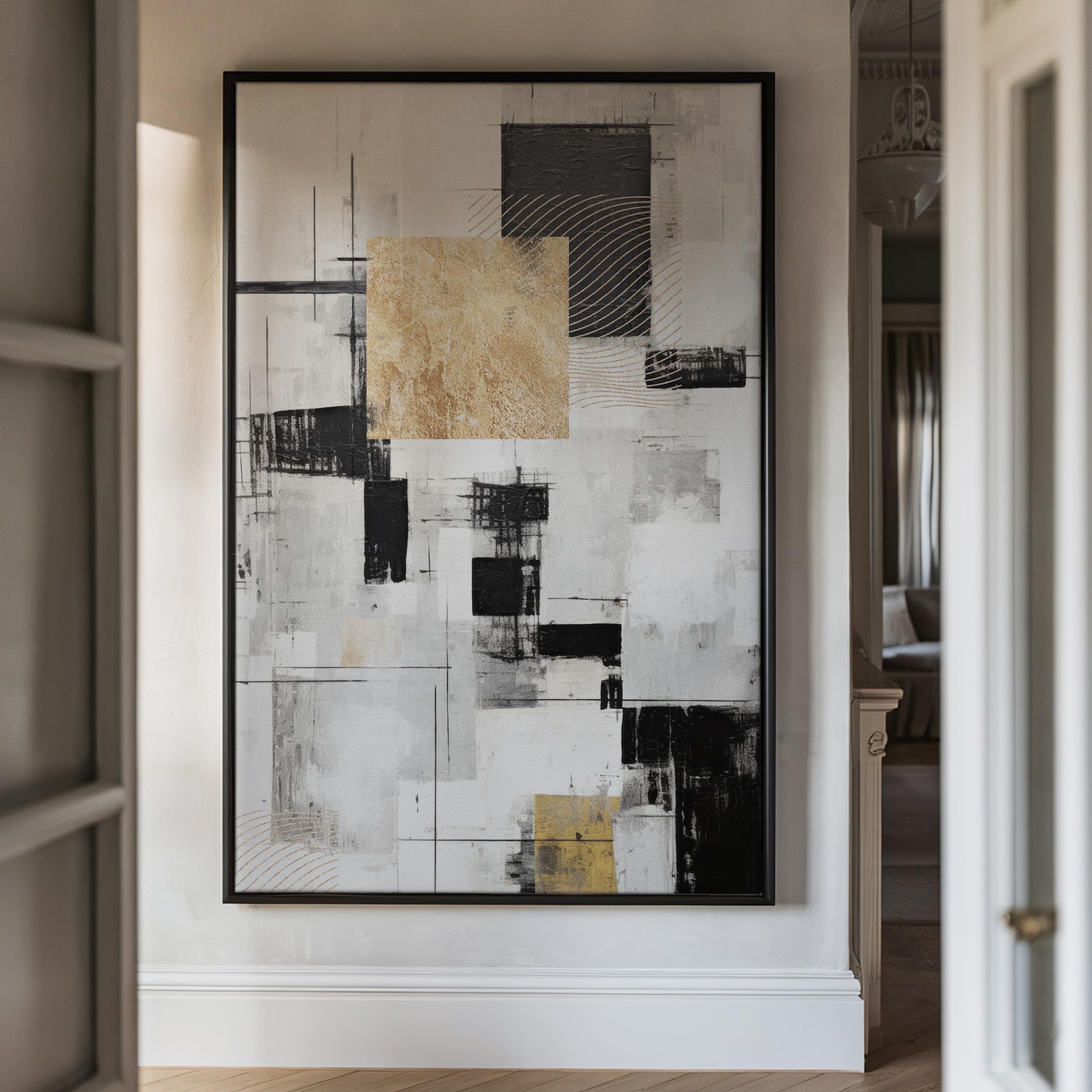 Abstract Geometric Canvas Wall Art-household-walldecorandmirrors-wallart-image-3