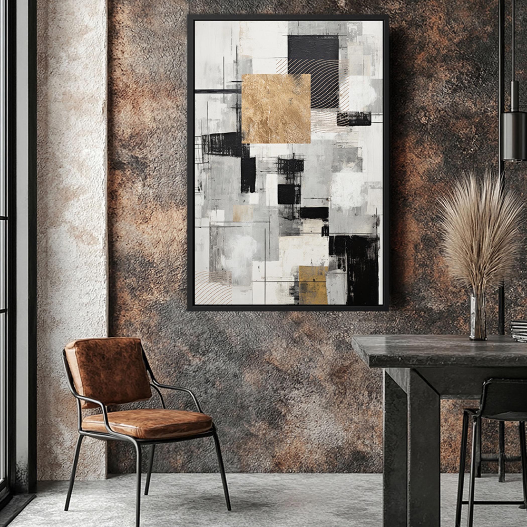 Abstract Geometric Canvas Wall Art-household-walldecorandmirrors-wallart-image-4