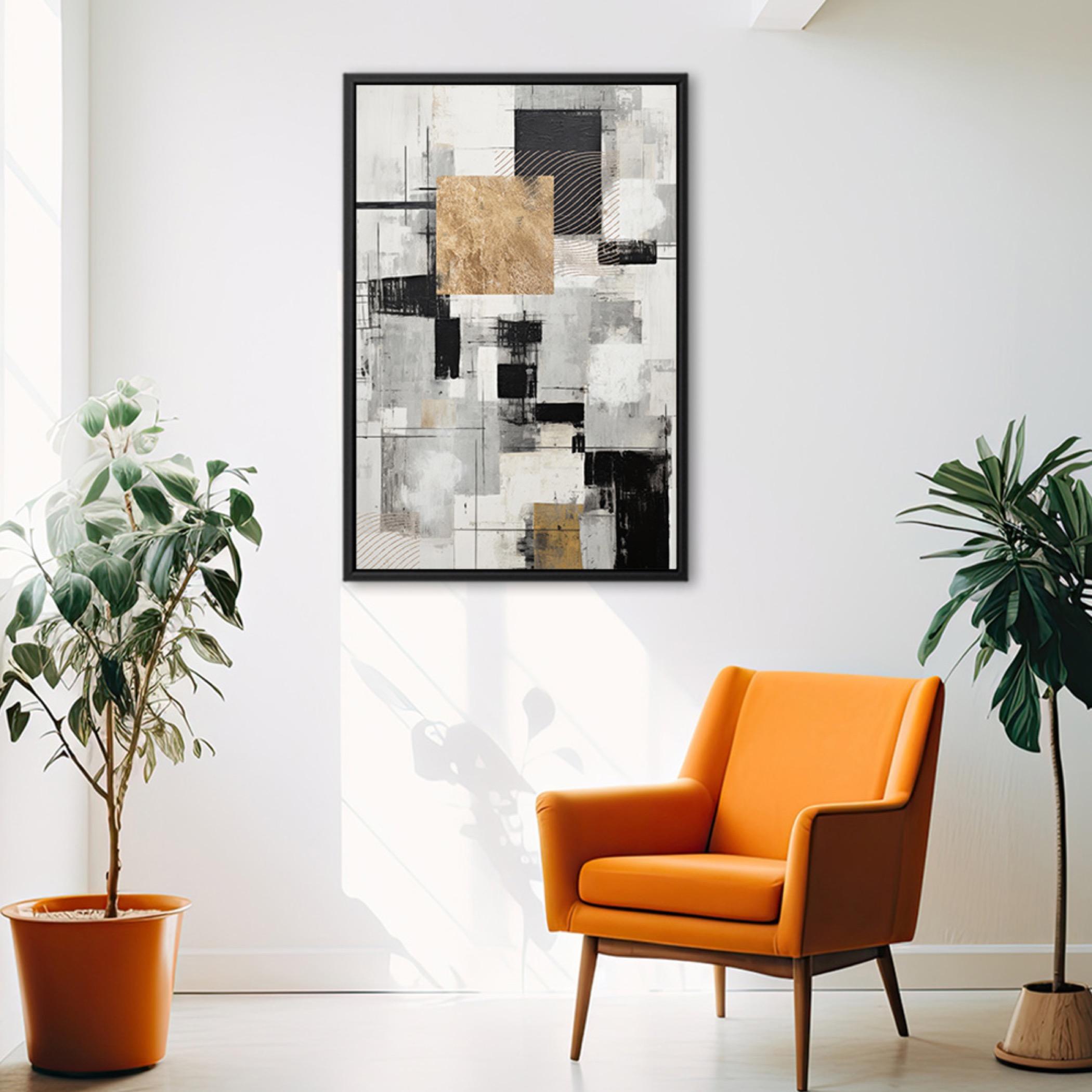 Abstract Geometric Canvas Wall Art-household-walldecorandmirrors-wallart-image-6