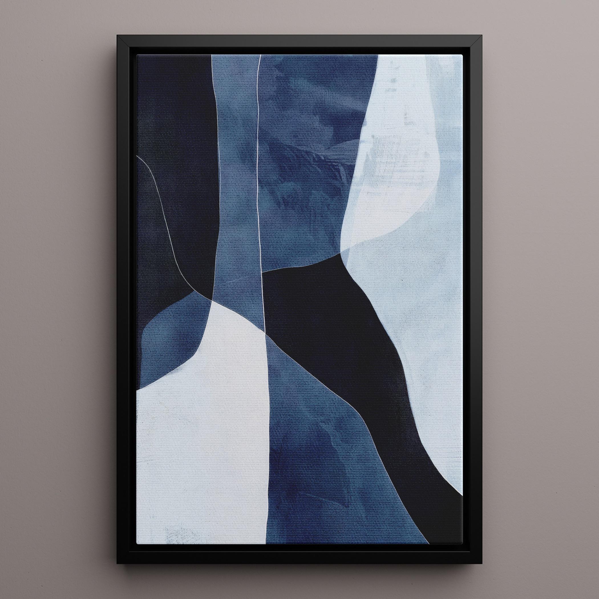 Abstract Canvas Art with Floating Frame-household-walldecorandmirrors-wallart-image-1