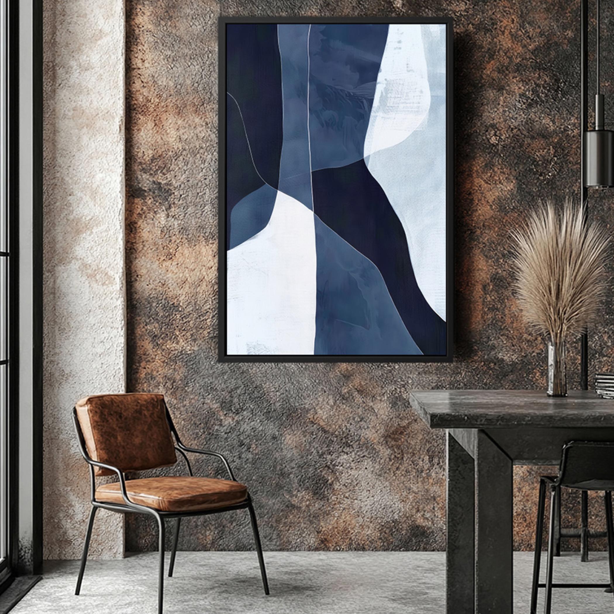 Abstract Canvas Art with Floating Frame-household-walldecorandmirrors-wallart-image-4