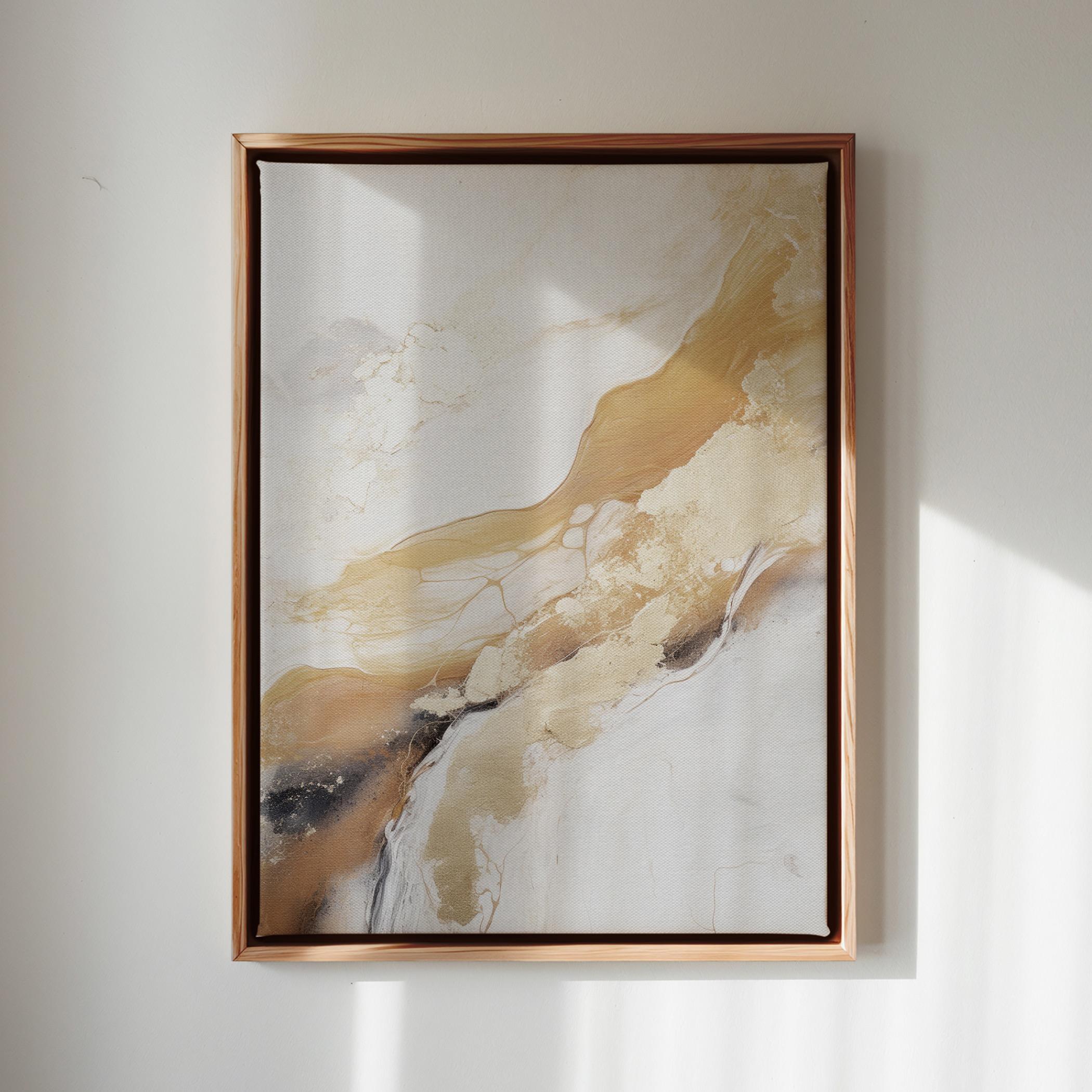 Abstract Canvas Wall Art Floating Frame-household-walldecorandmirrors-wallart-image-1