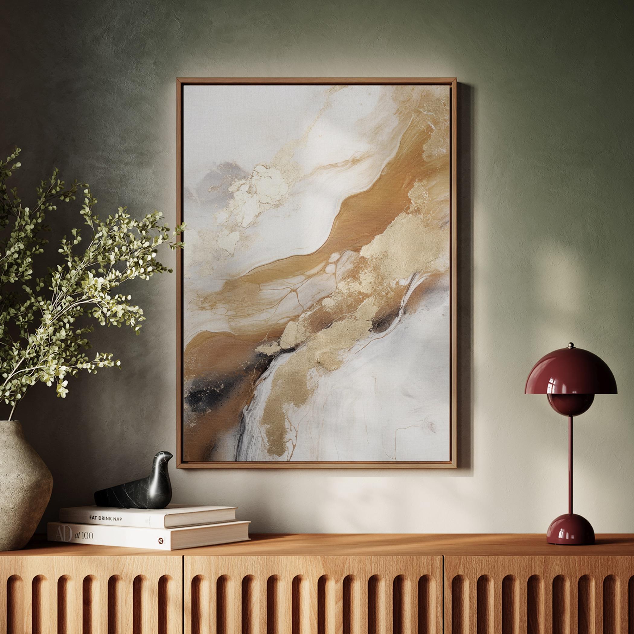 Abstract Canvas Wall Art Floating Frame-household-walldecorandmirrors-wallart-image-2