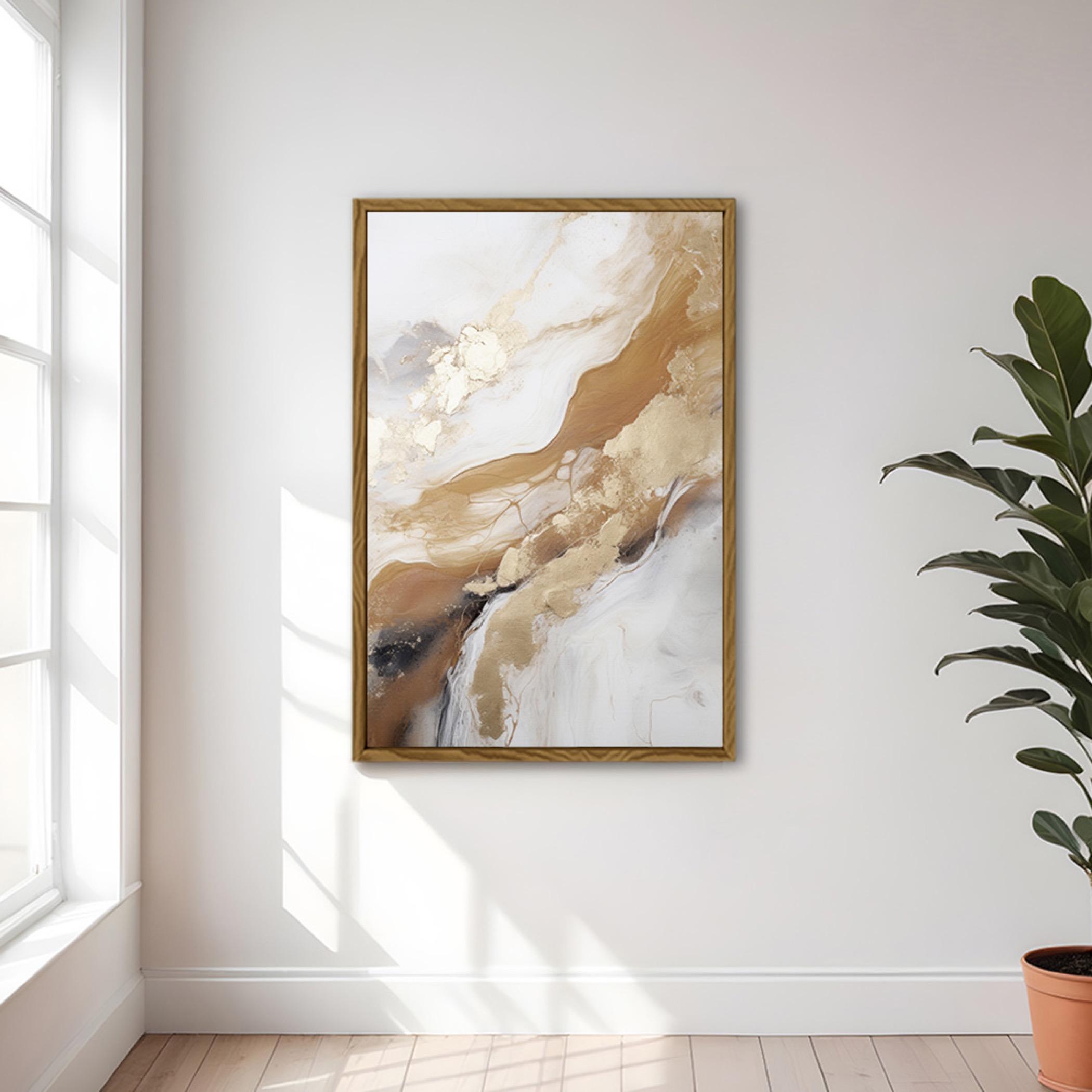 Abstract Canvas Wall Art Floating Frame-household-walldecorandmirrors-wallart-image-4
