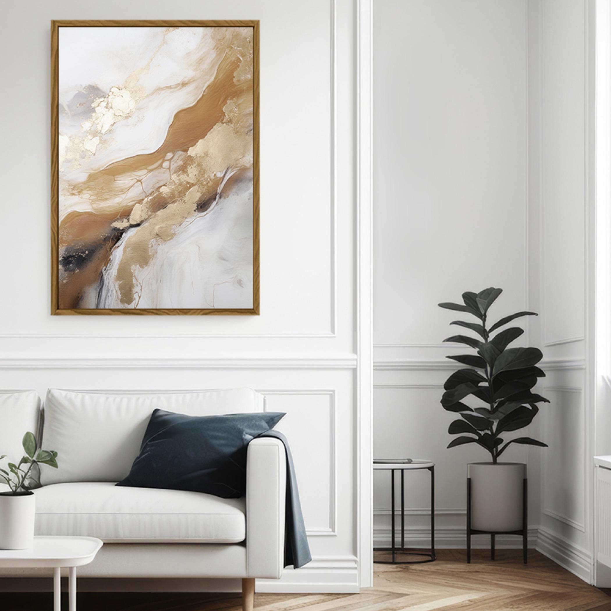 Abstract Canvas Wall Art Floating Frame-household-walldecorandmirrors-wallart-image-5
