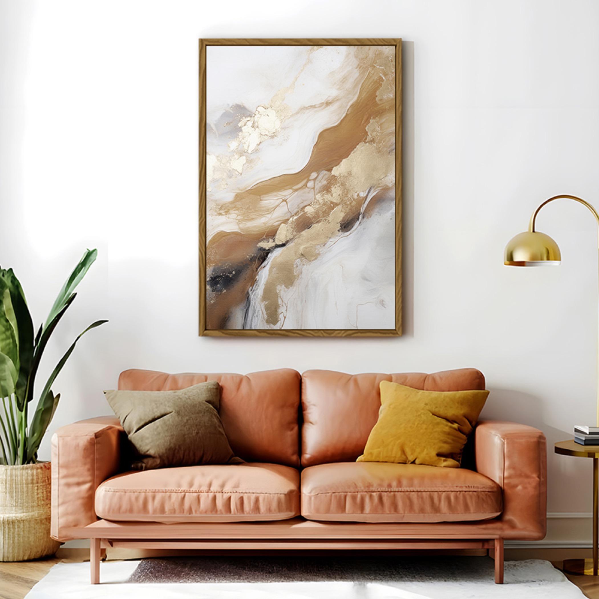 Abstract Canvas Wall Art Floating Frame-household-walldecorandmirrors-wallart-image-6