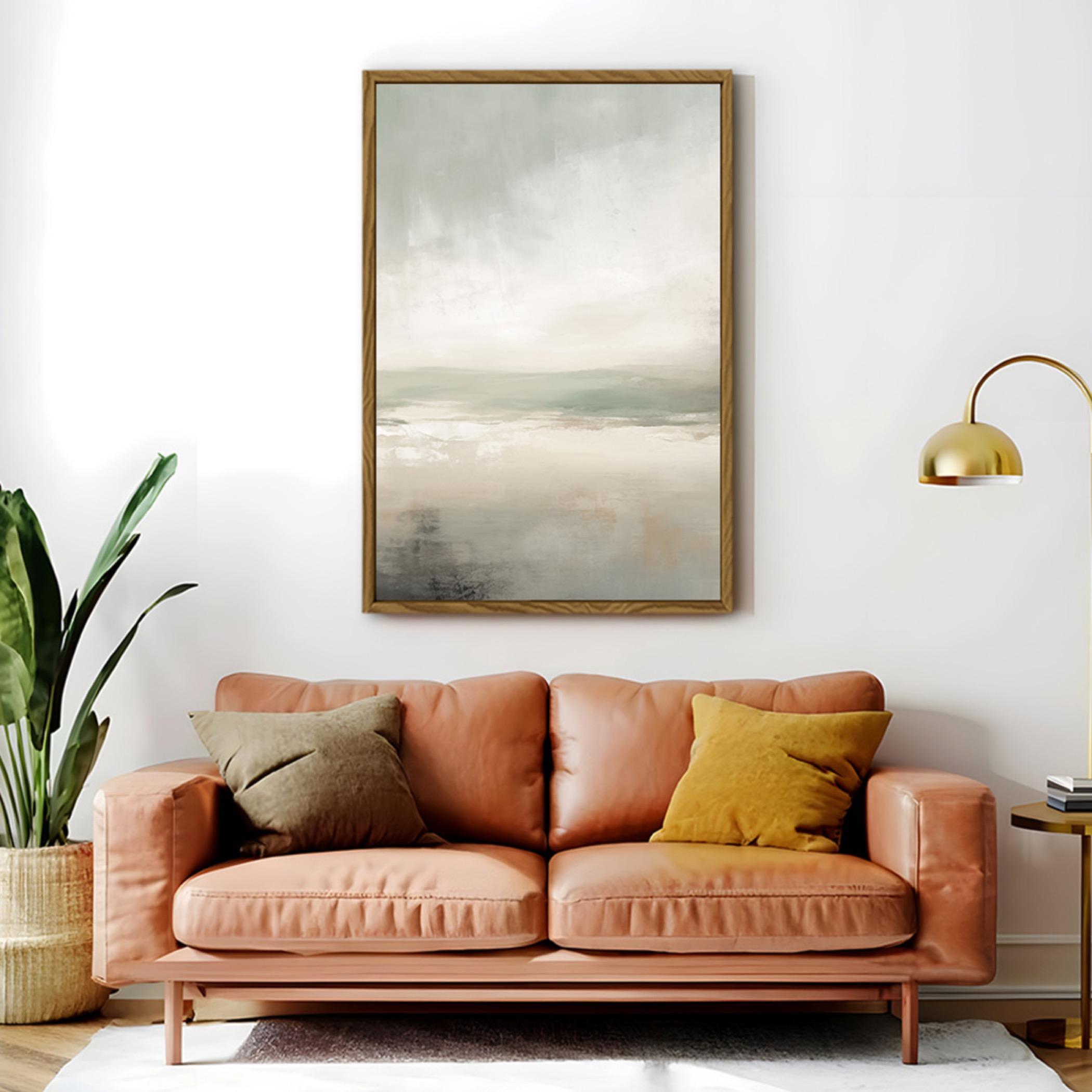 Abstract Landscape Canvas Floating Frame-household-walldecorandmirrors-wallart-image-6