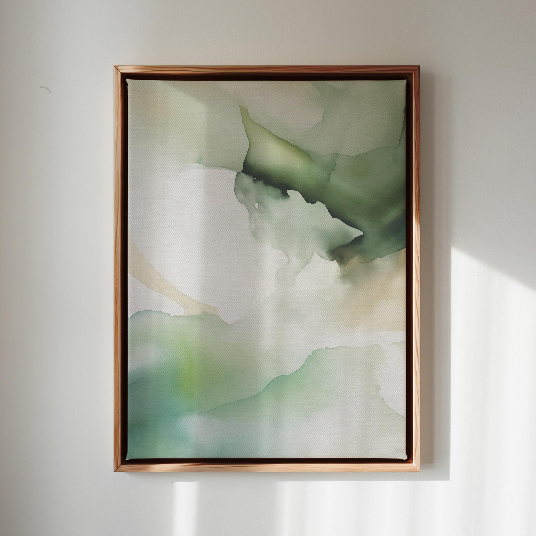 Abstract Canvas Art Wooden Frame-household-walldecorandmirrors-wallart-image-1