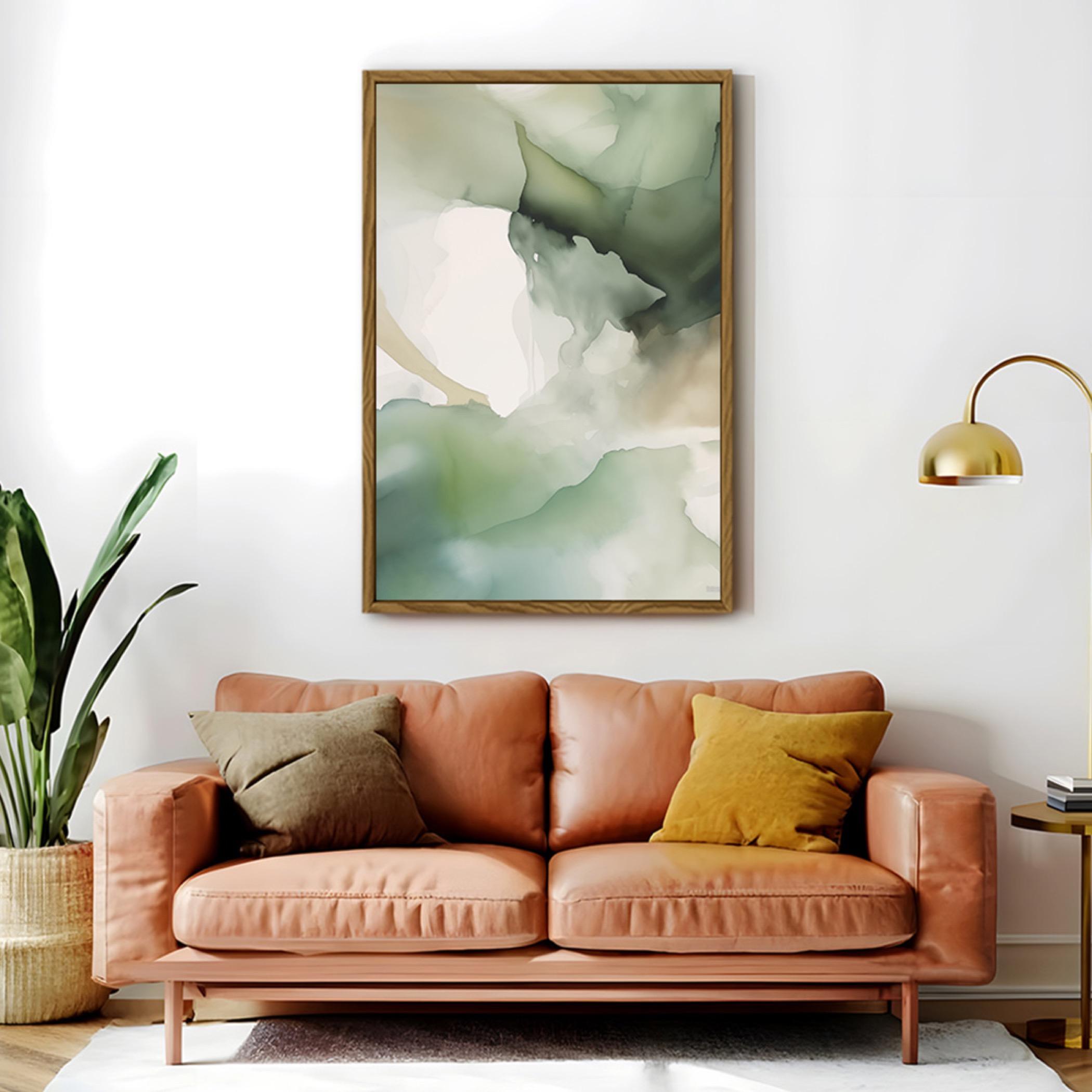 Abstract Canvas Art Wooden Frame-household-walldecorandmirrors-wallart-image-6
