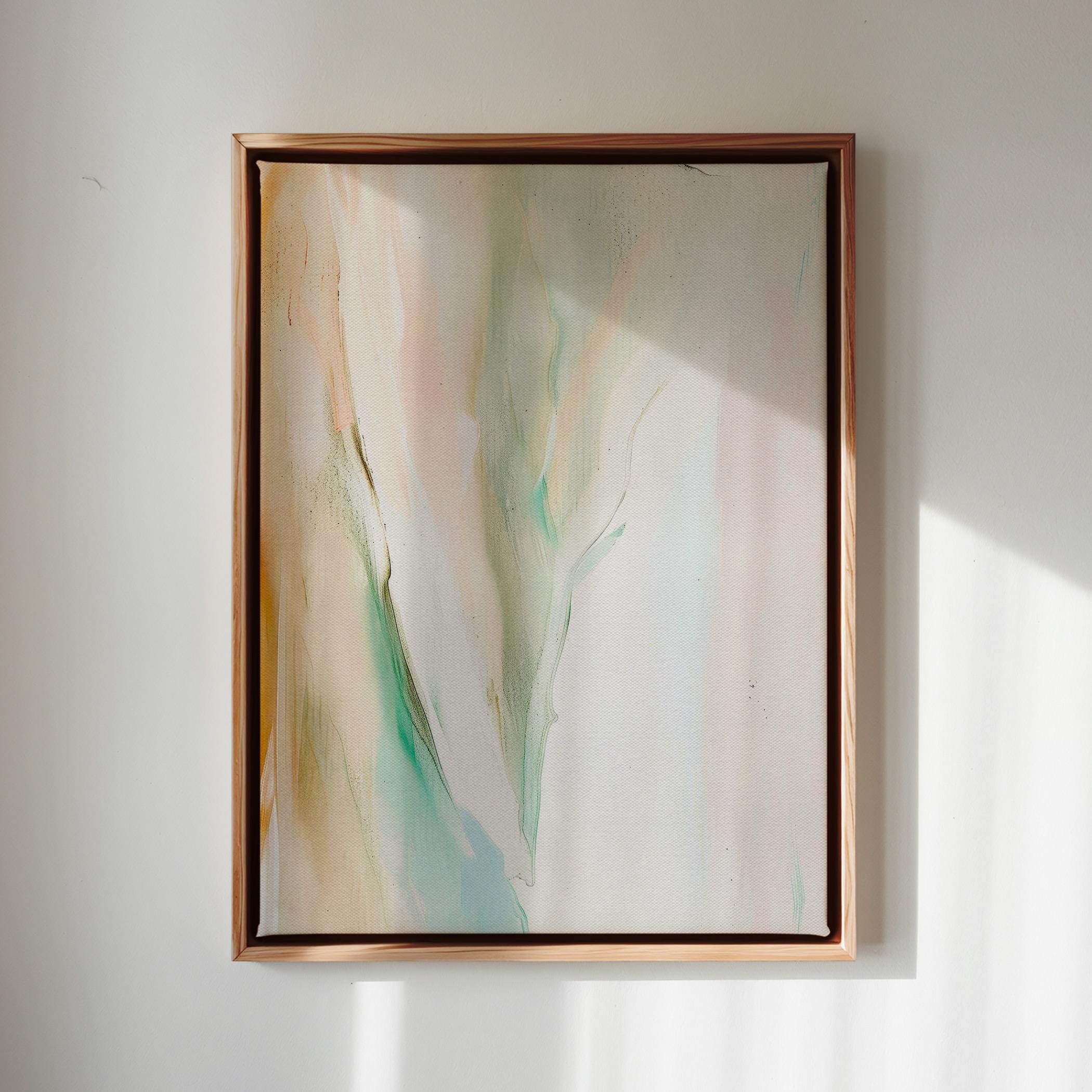 Abstract Canvas Art Wooden Frame-household-walldecorandmirrors-wallart-image-1