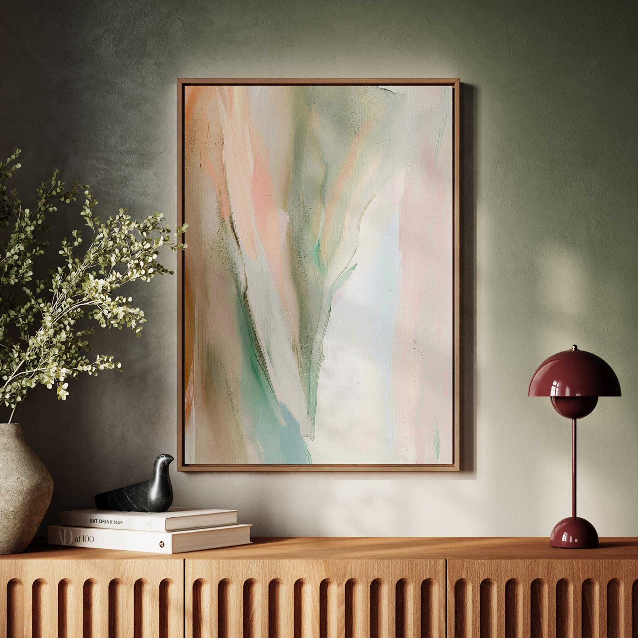 Abstract Canvas Art Wooden Frame-household-walldecorandmirrors-wallart-image-2