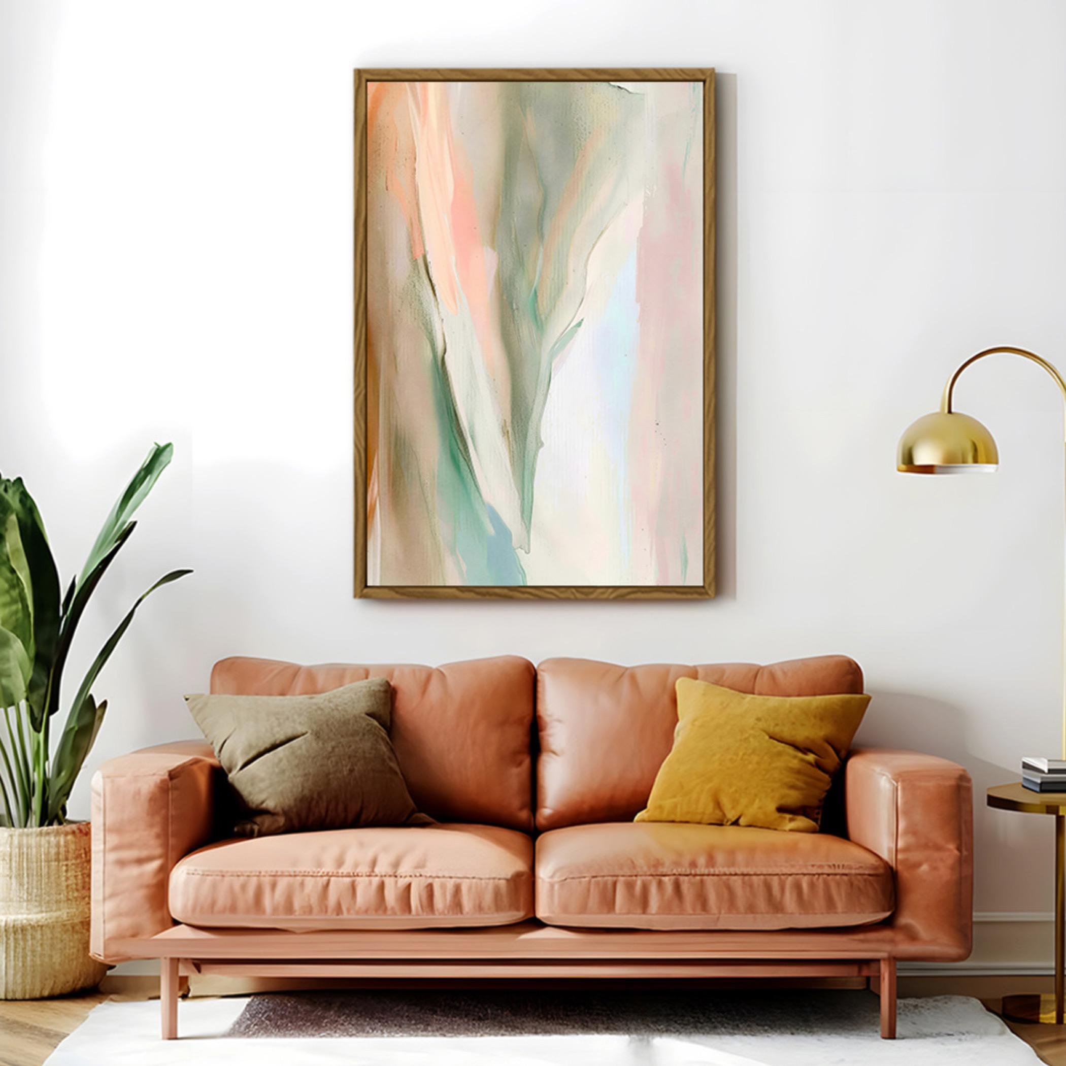 Abstract Canvas Art Wooden Frame-household-walldecorandmirrors-wallart-image-6