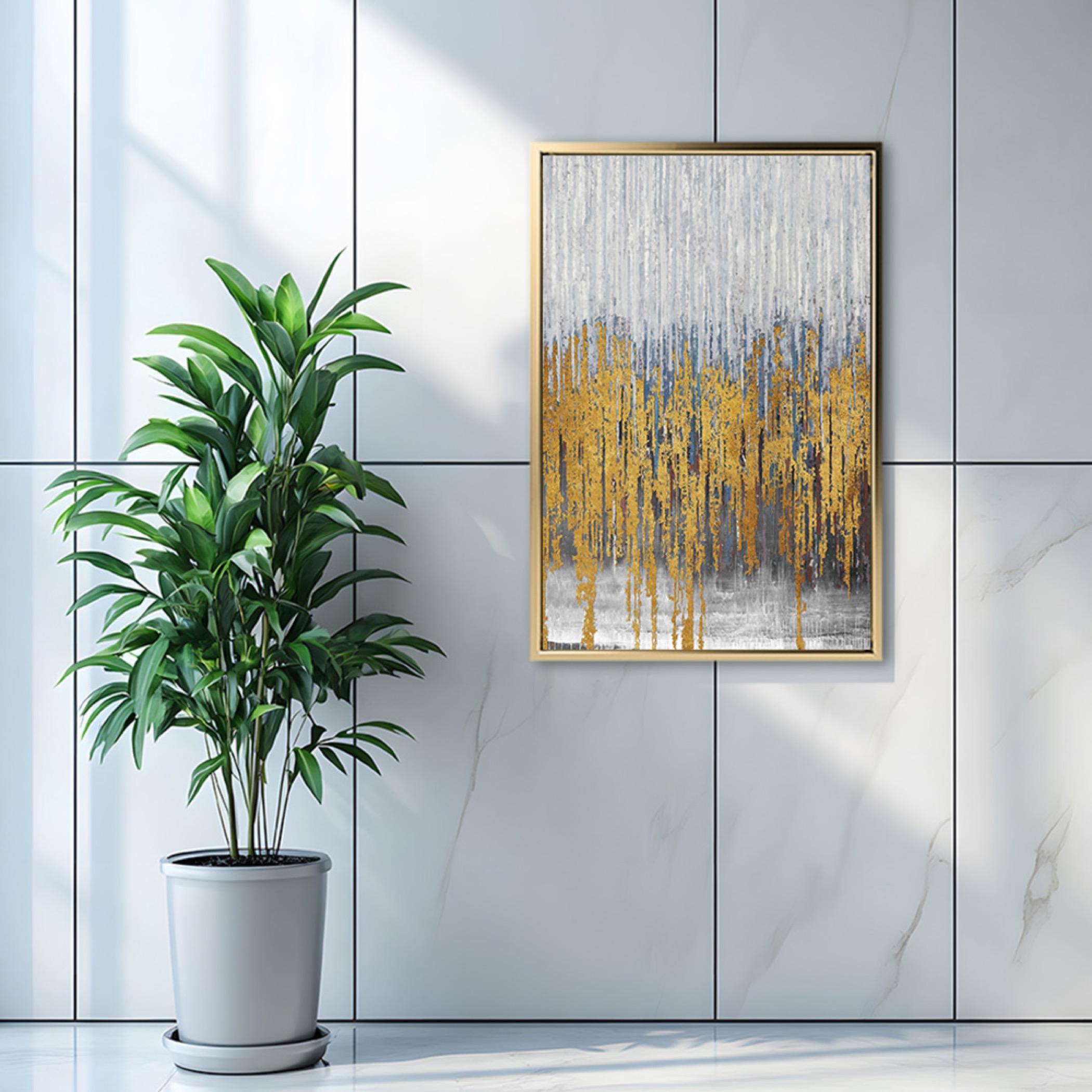 Abstract Gold Canvas Wall Art-household-walldecorandmirrors-wallart-image-4