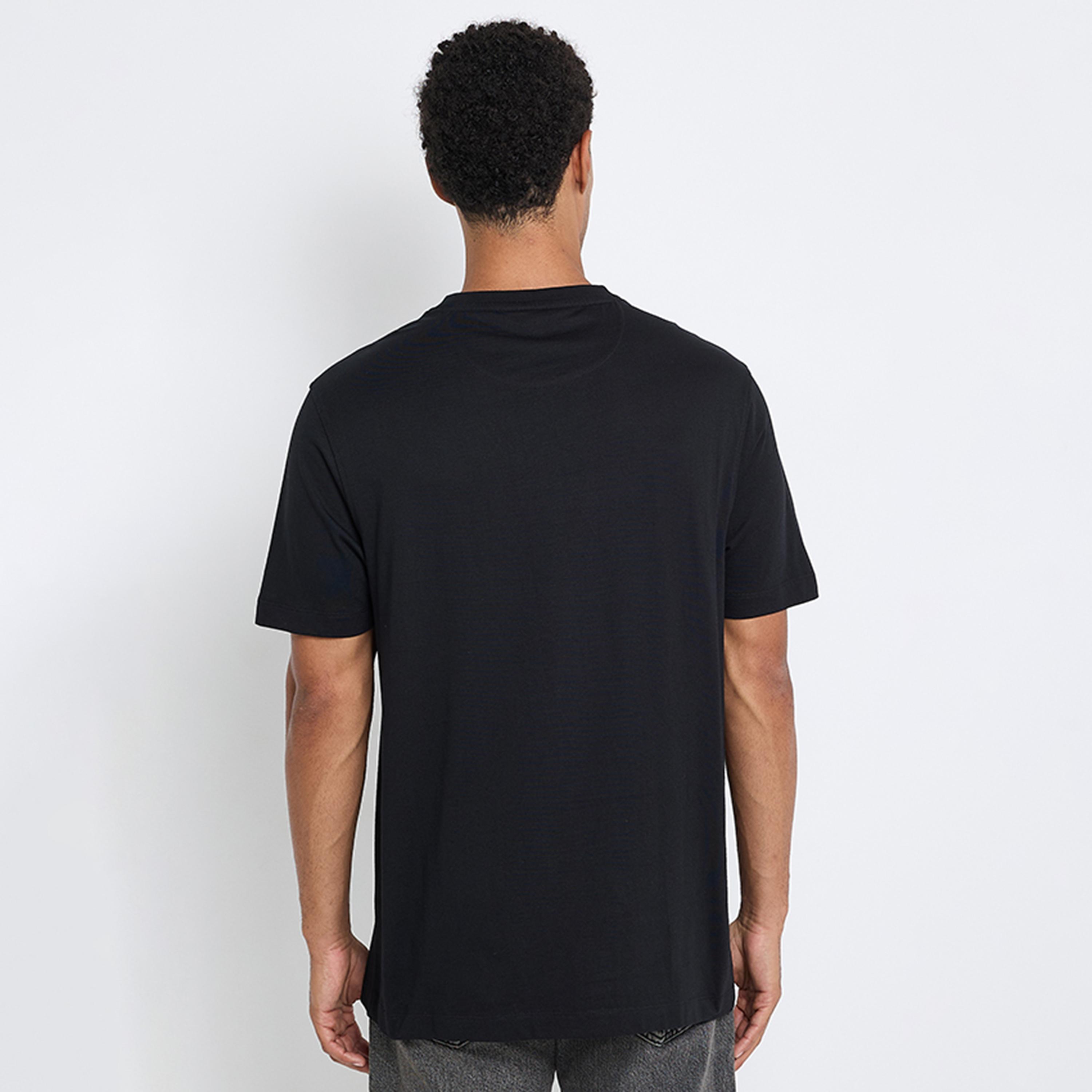 تيشيرت رجالي بياقة دائرية وأكمام قصيرة مطبوع برسومات جرافيكية من بن شيرمان-men-clothing-tshirtsandpolos-tshirts-image-23