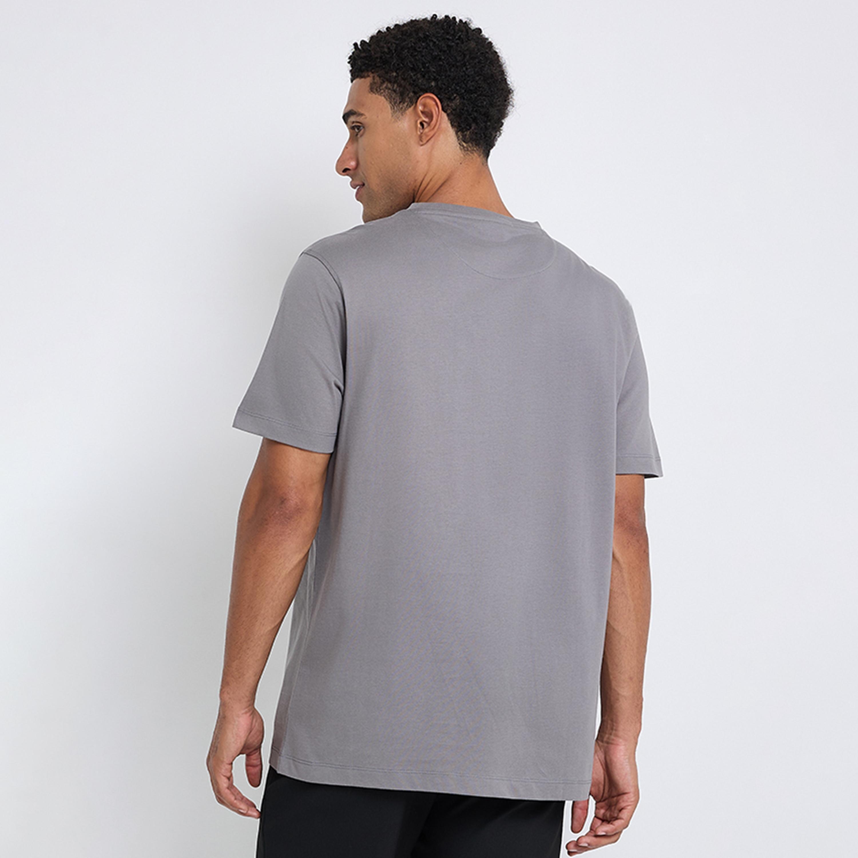 تيشيرت رجالي بياقة دائرية وأكمام قصيرة مطبوع برسومات جرافيكية من بن شيرمان-men-clothing-tshirtsandpolos-tshirts-image-4