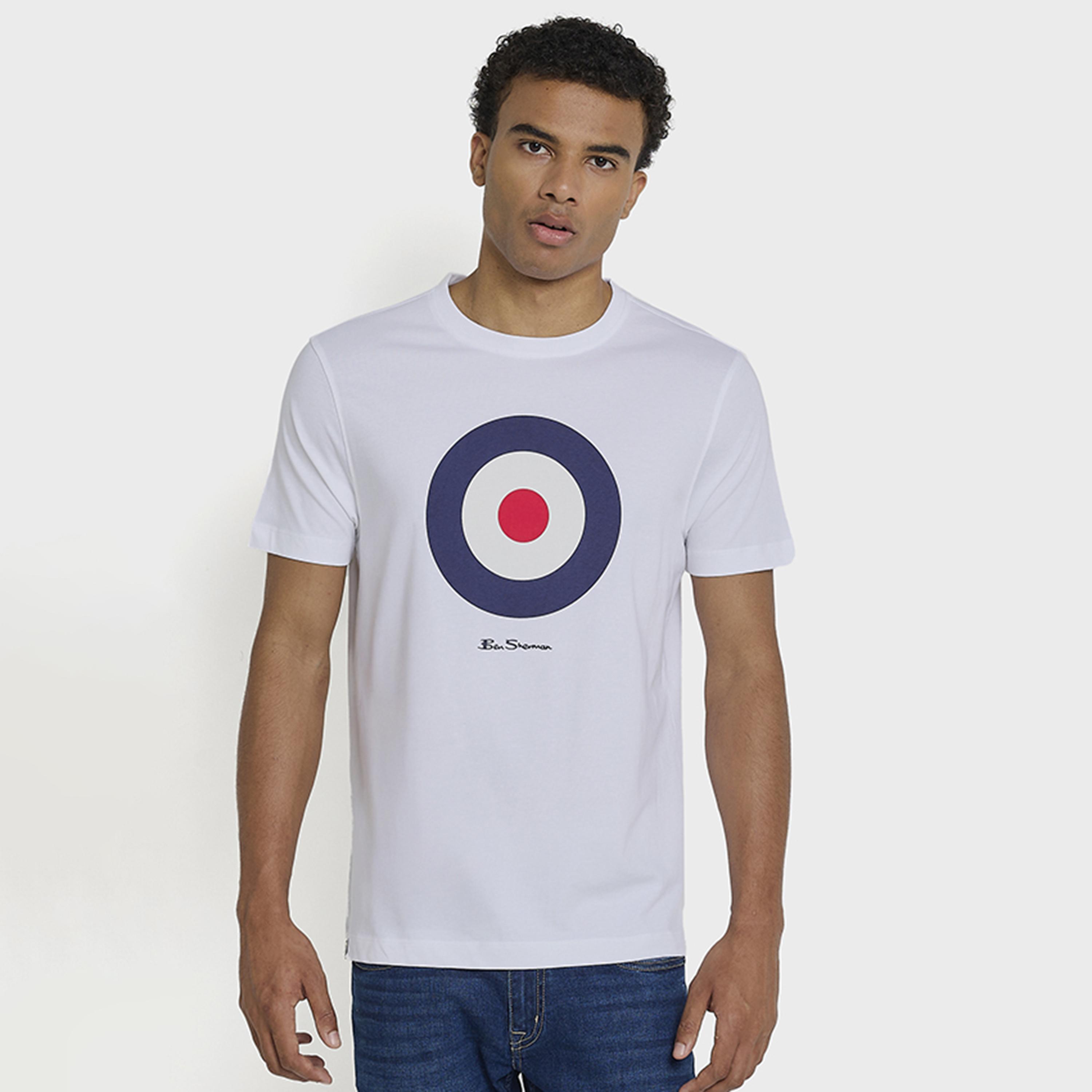 تيشيرت رجالي بياقة دائرية وأكمام قصيرة مطبوع برسومات جرافيكية من بن شيرمان-men-clothing-tshirtsandpolos-tshirts-image-9