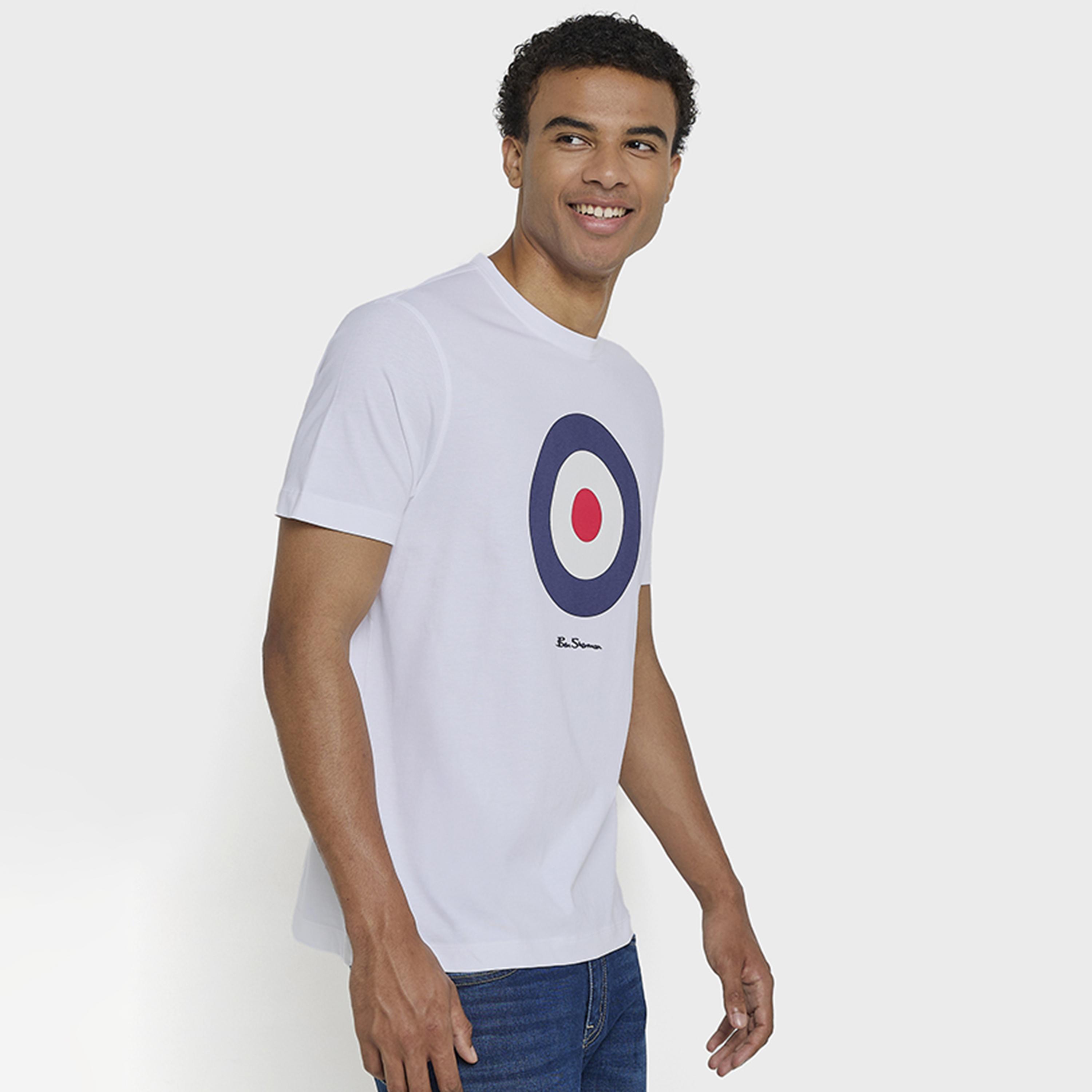 تيشيرت رجالي بياقة دائرية وأكمام قصيرة مطبوع برسومات جرافيكية من بن شيرمان-men-clothing-tshirtsandpolos-tshirts-image-10