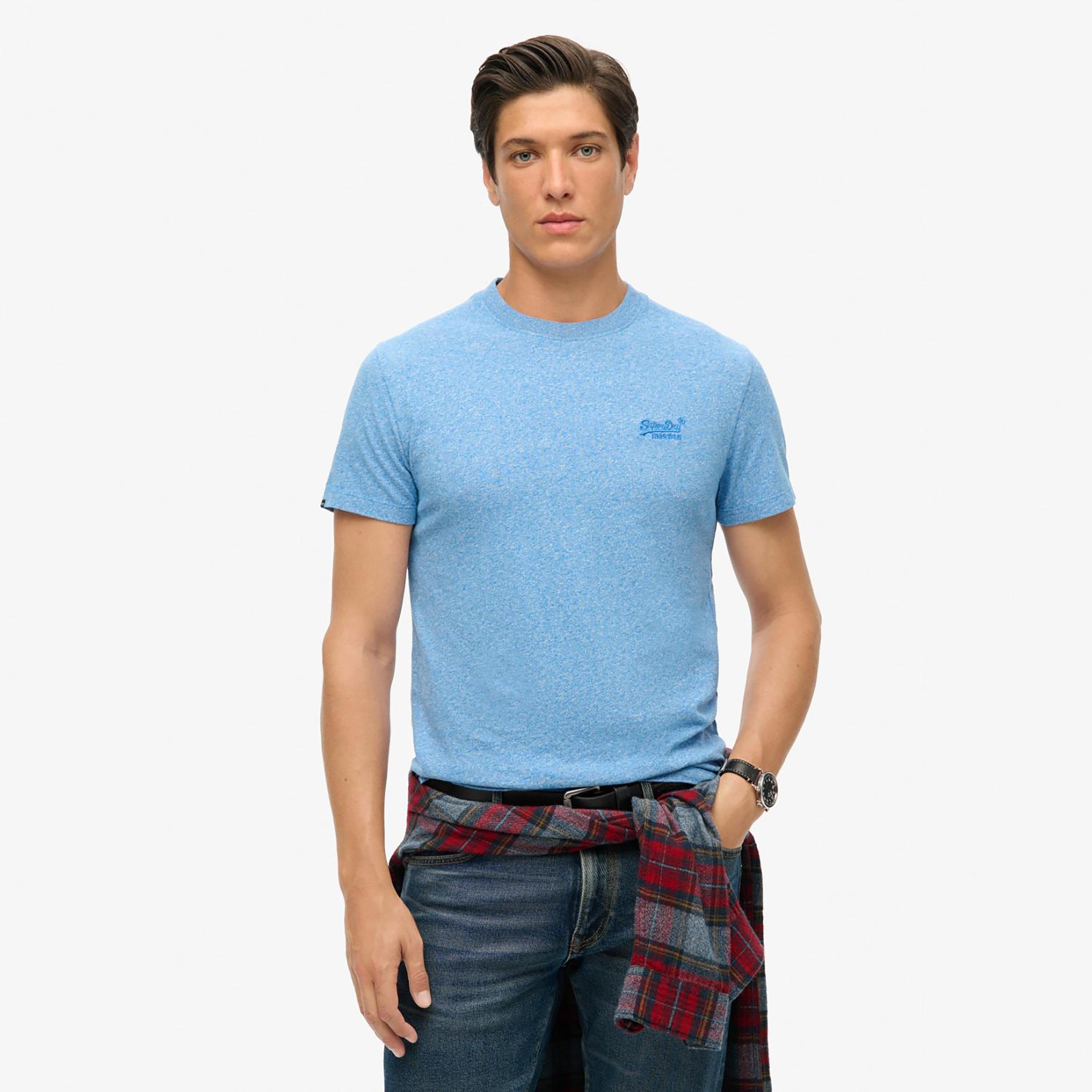 قميص الرجال بأكمام قصيرة بياقة قصيرة بسوبر دراي بلاين-men-clothing-tshirtsandpolos-tshirts-image-21