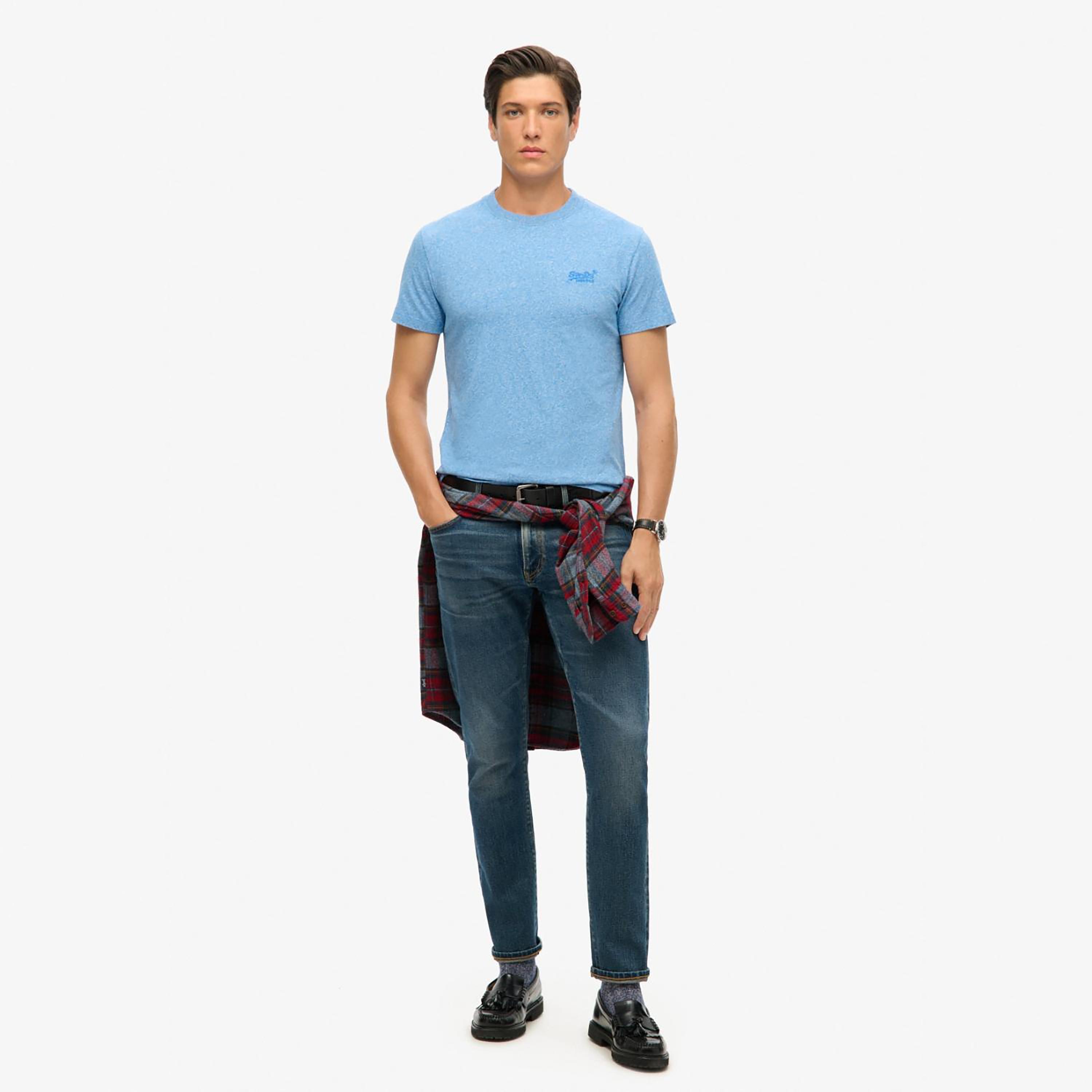 قميص الرجال بأكمام قصيرة بياقة قصيرة بسوبر دراي بلاين-men-clothing-tshirtsandpolos-tshirts-image-22
