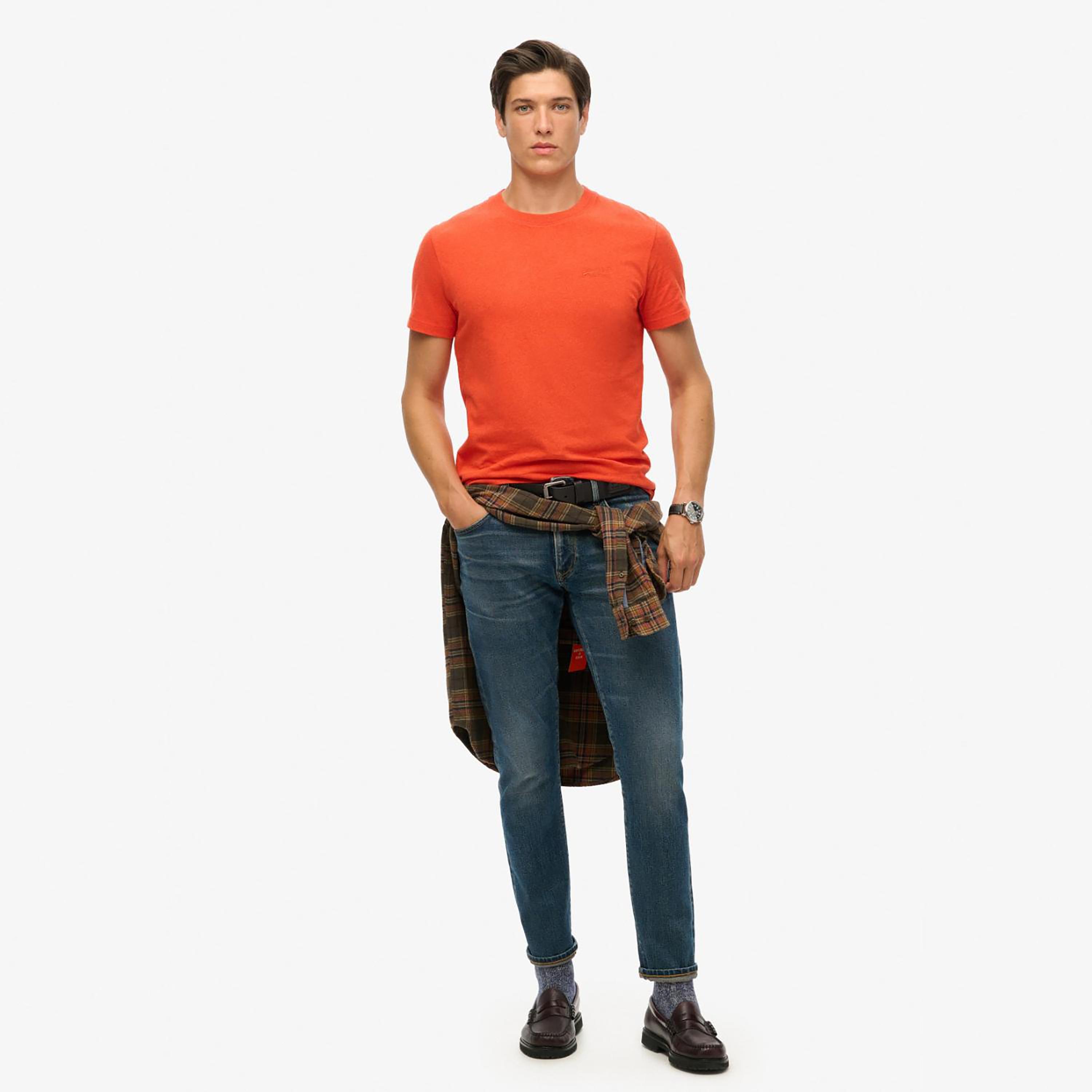 قميص الرجال بأكمام قصيرة بياقة قصيرة بسوبر دراي بلاين-men-clothing-tshirtsandpolos-tshirts-image-2