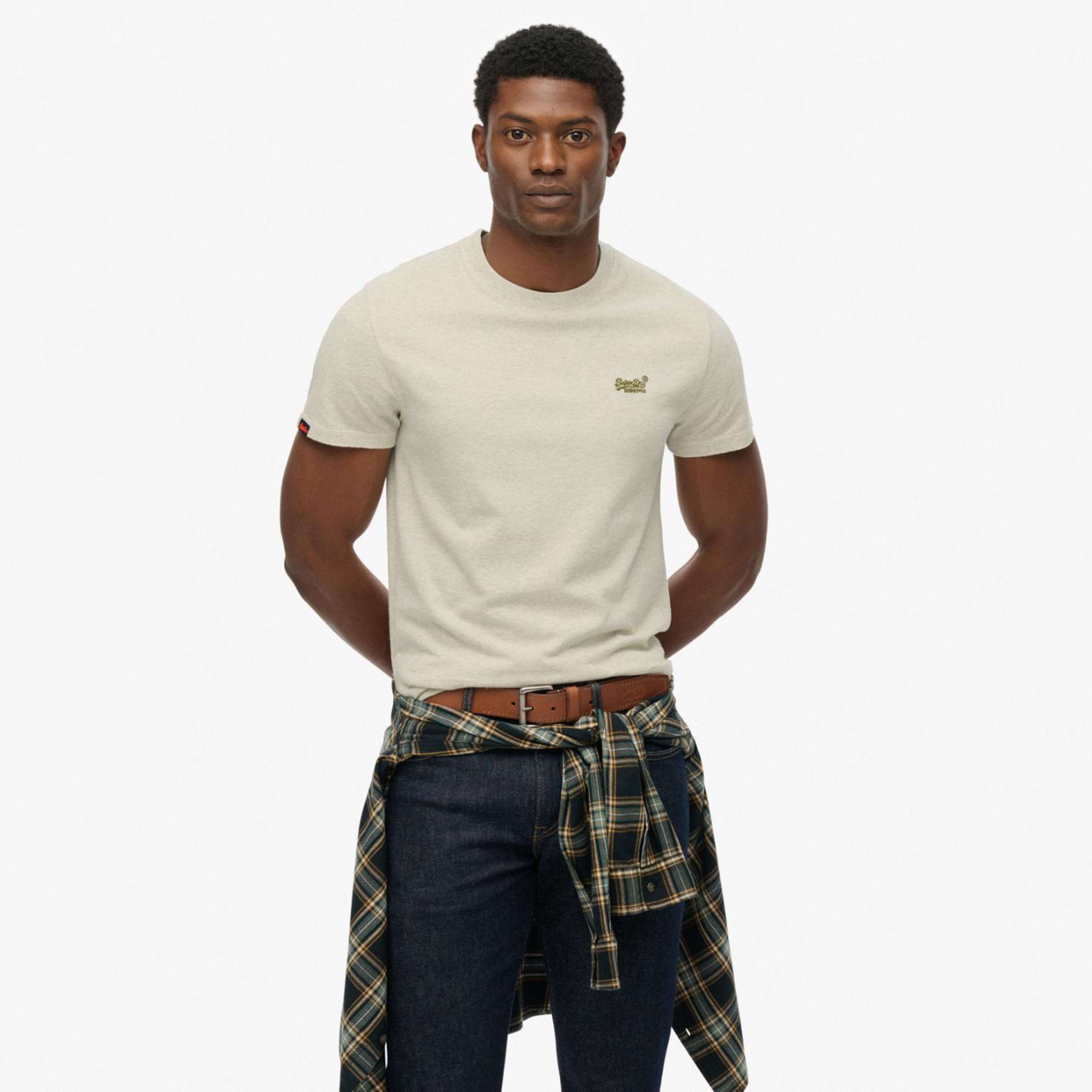 قميص الرجال بأكمام قصيرة بياقة قصيرة بسوبر دراي بلاين-men-clothing-tshirtsandpolos-tshirts-image-10