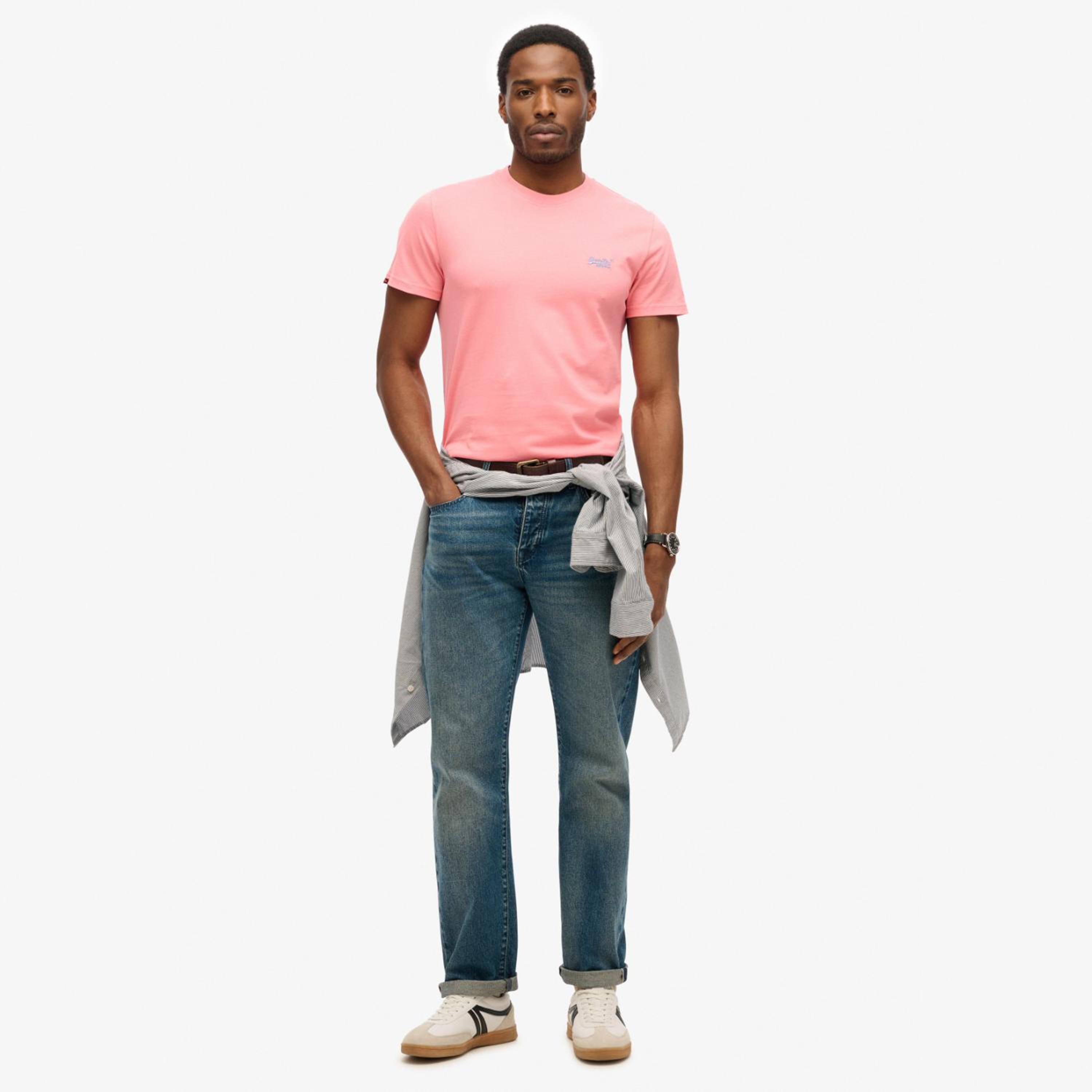 قميص الرجال بأكمام قصيرة بياقة قصيرة بسوبر دراي بلاين-men-clothing-tshirtsandpolos-tshirts-image-15