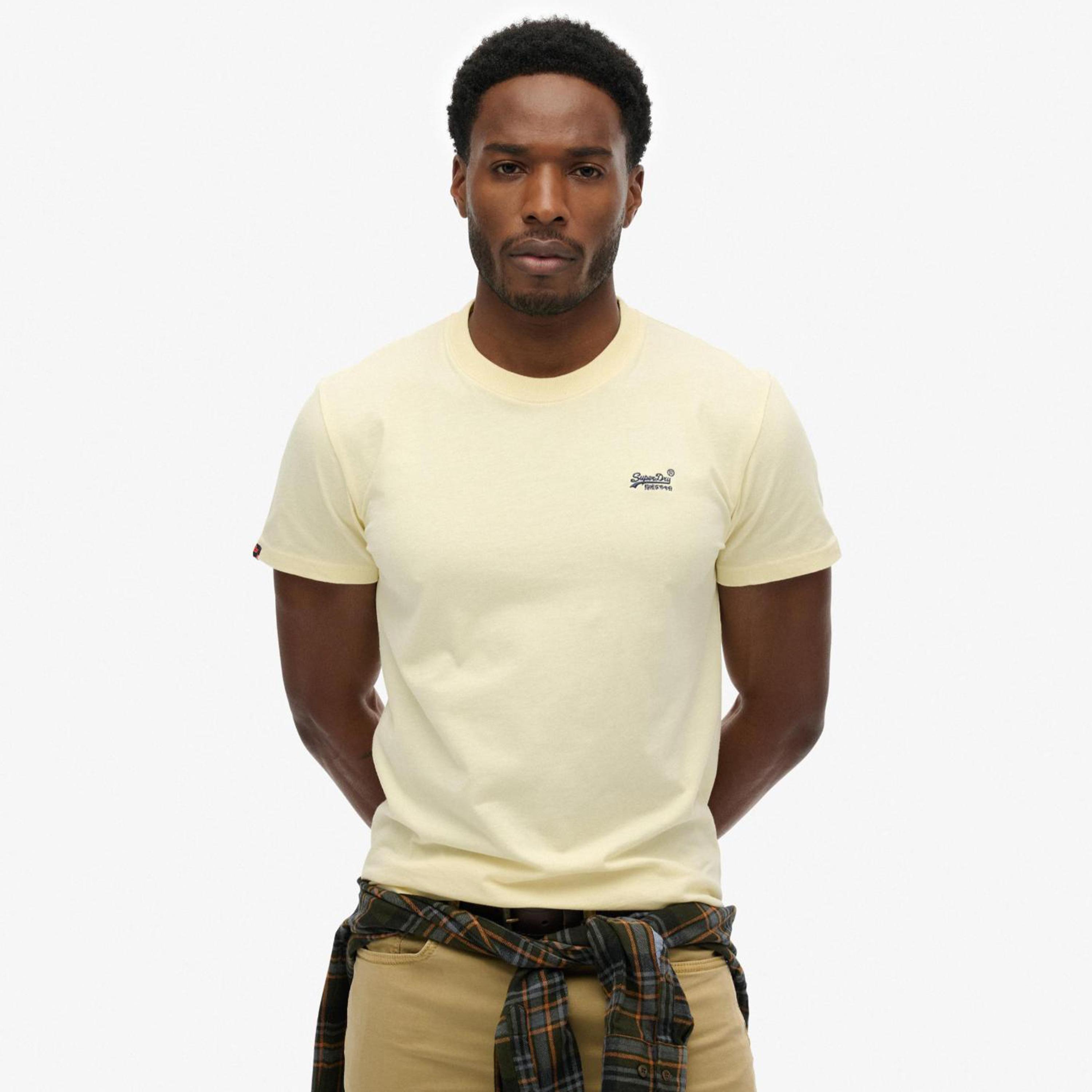 Superdry Plain Crew Neck Short Sleeves Men's T-Shirt-men-clothing-tshirtsandpolos-tshirts-image-1