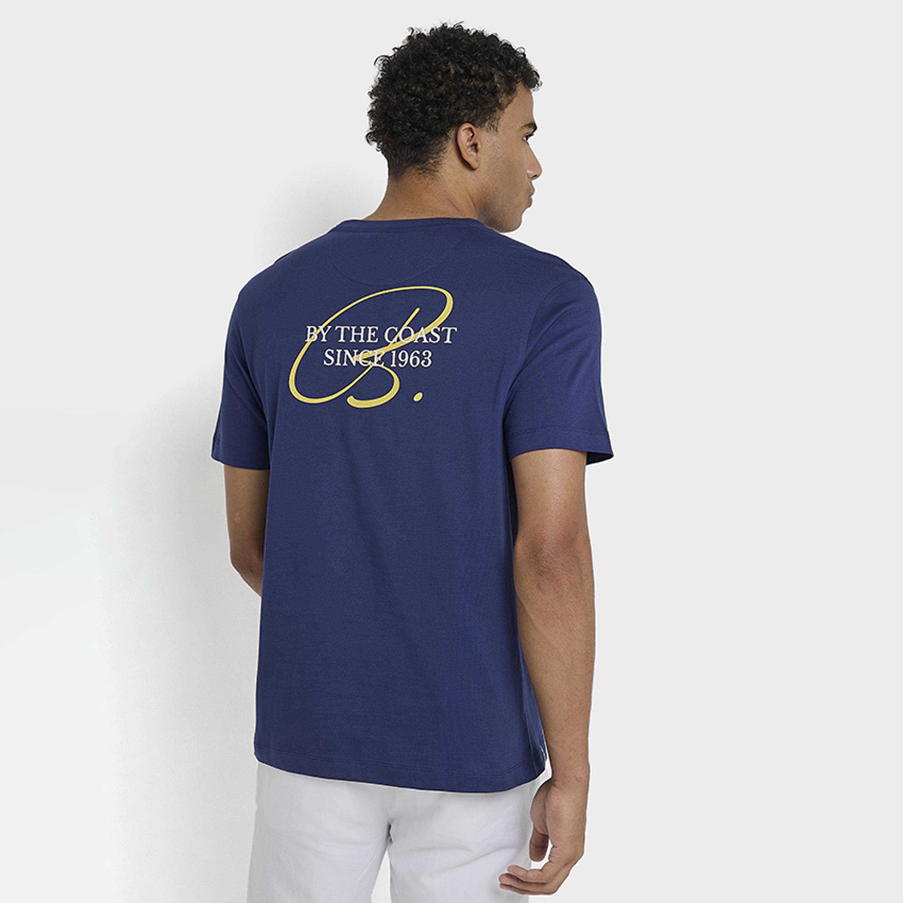 BEN SHERMAN Text-Print Crew Neck Short Sleeves Men's T-Shirt-men-clothing-tshirtsandpolos-tshirts-image-4