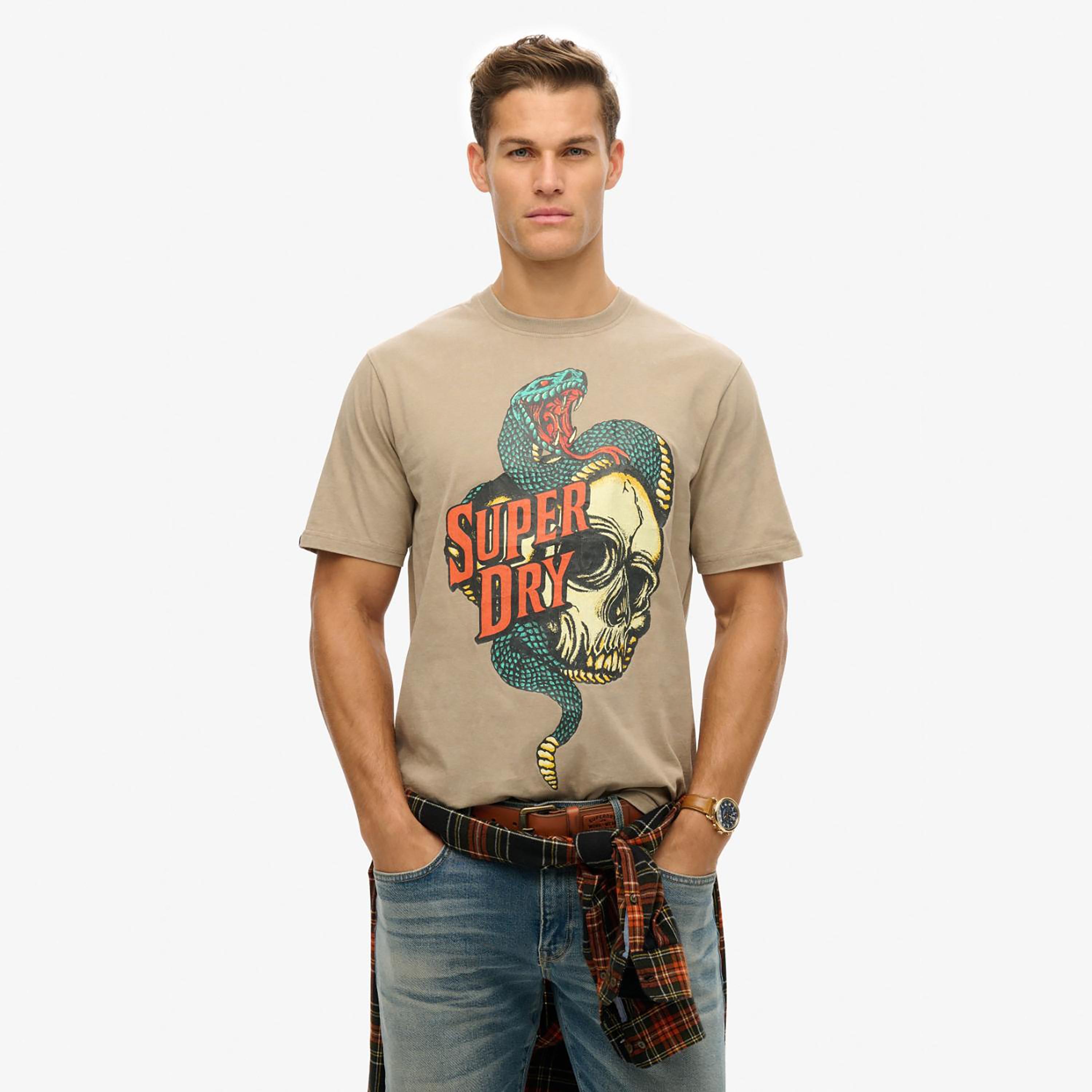 Superdry Graphic Crew Neck Short Sleeves Men's T-Shirt-men-clothing-tshirtsandpolos-tshirts-image-1