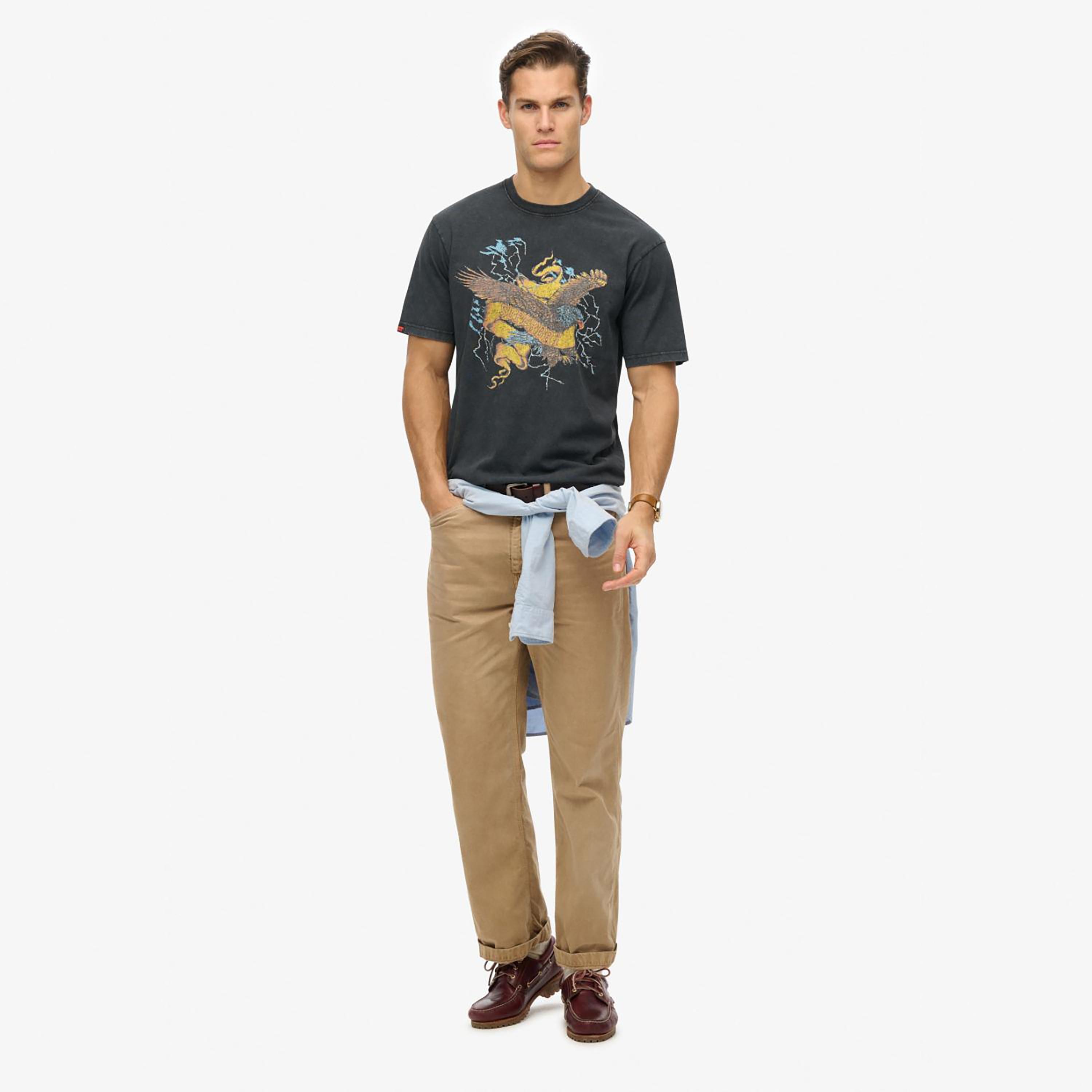 Superdry Graphic Crew Neck Short Sleeves Men's T-Shirt-men-clothing-tshirtsandpolos-tshirts-image-2