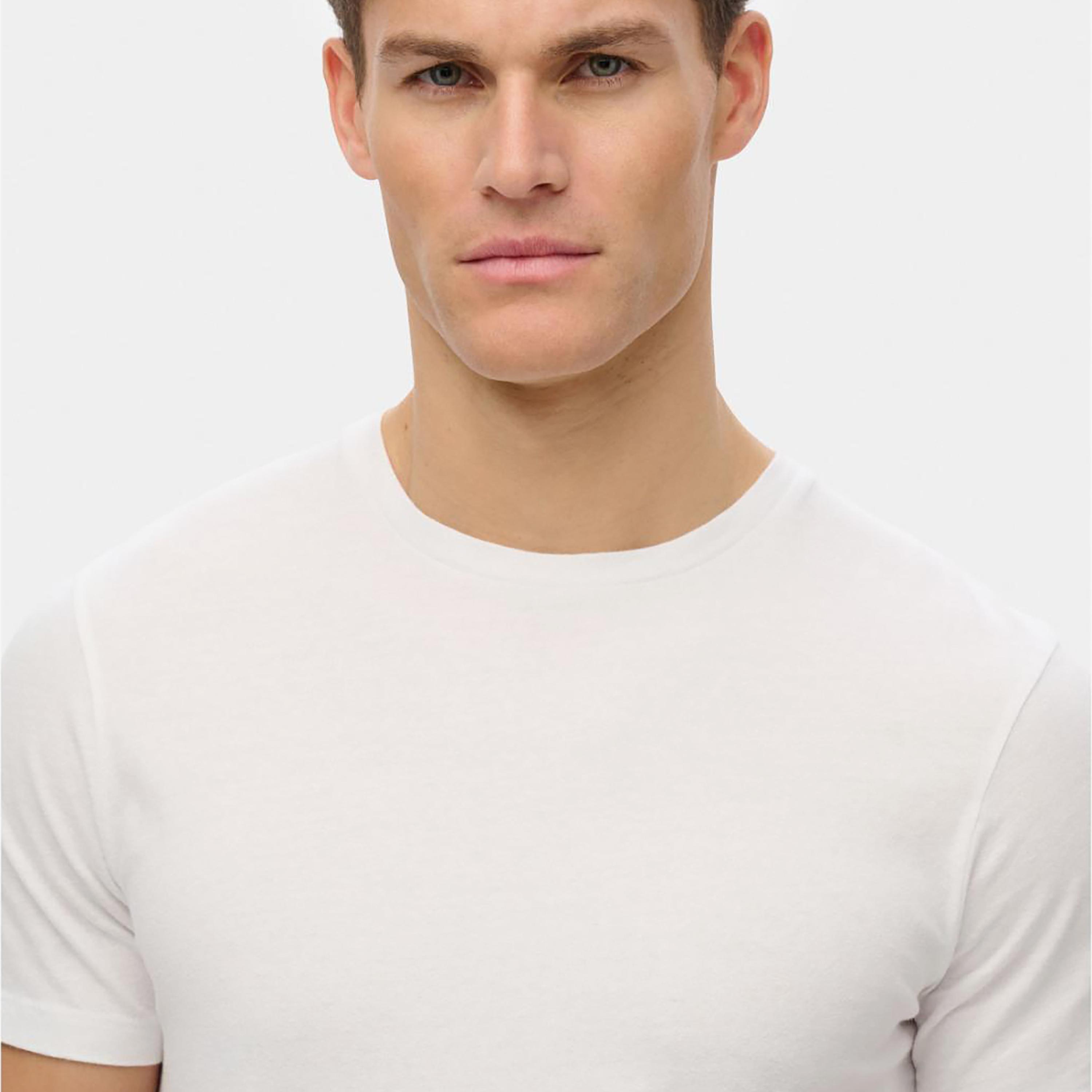 تيشيرت رجالي سادة بياقة دائرية وأكمام قصيرة من سوبردراي-men-clothing-tshirtsandpolos-tshirts-image-3