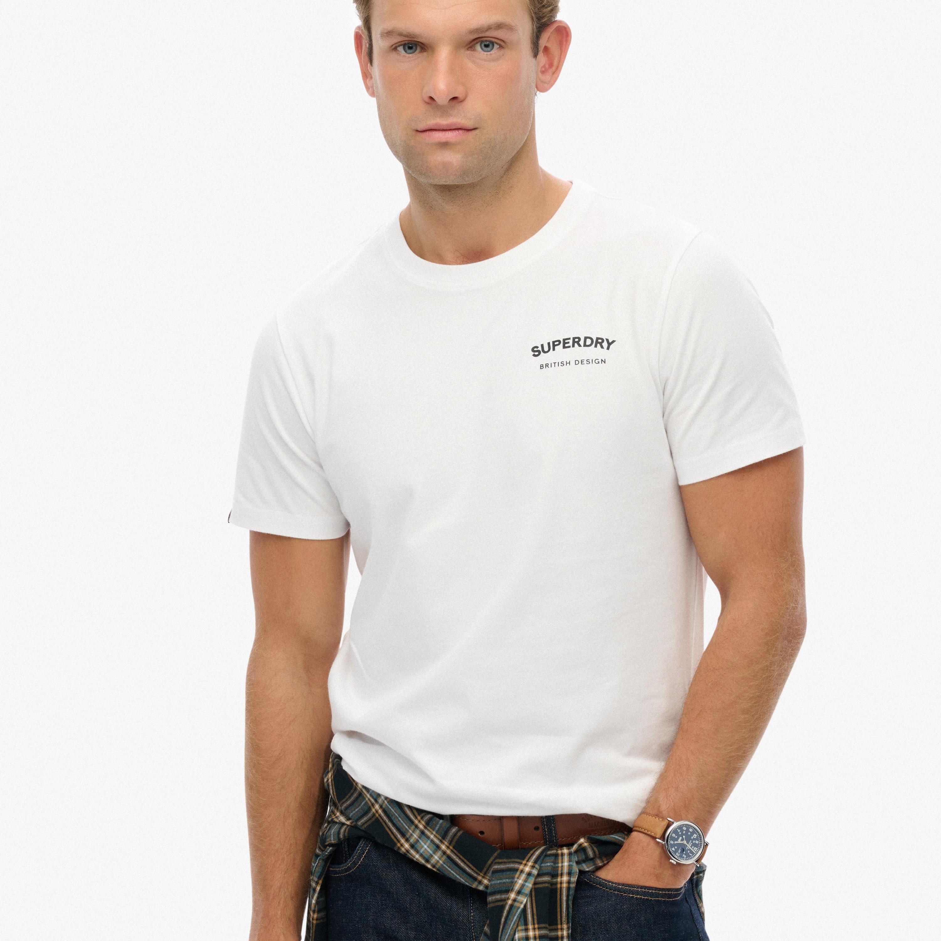 Superdry Plain Crew Neck Short Sleeves Men's T-Shirt-men-clothing-tshirtsandpolos-tshirts-image-4