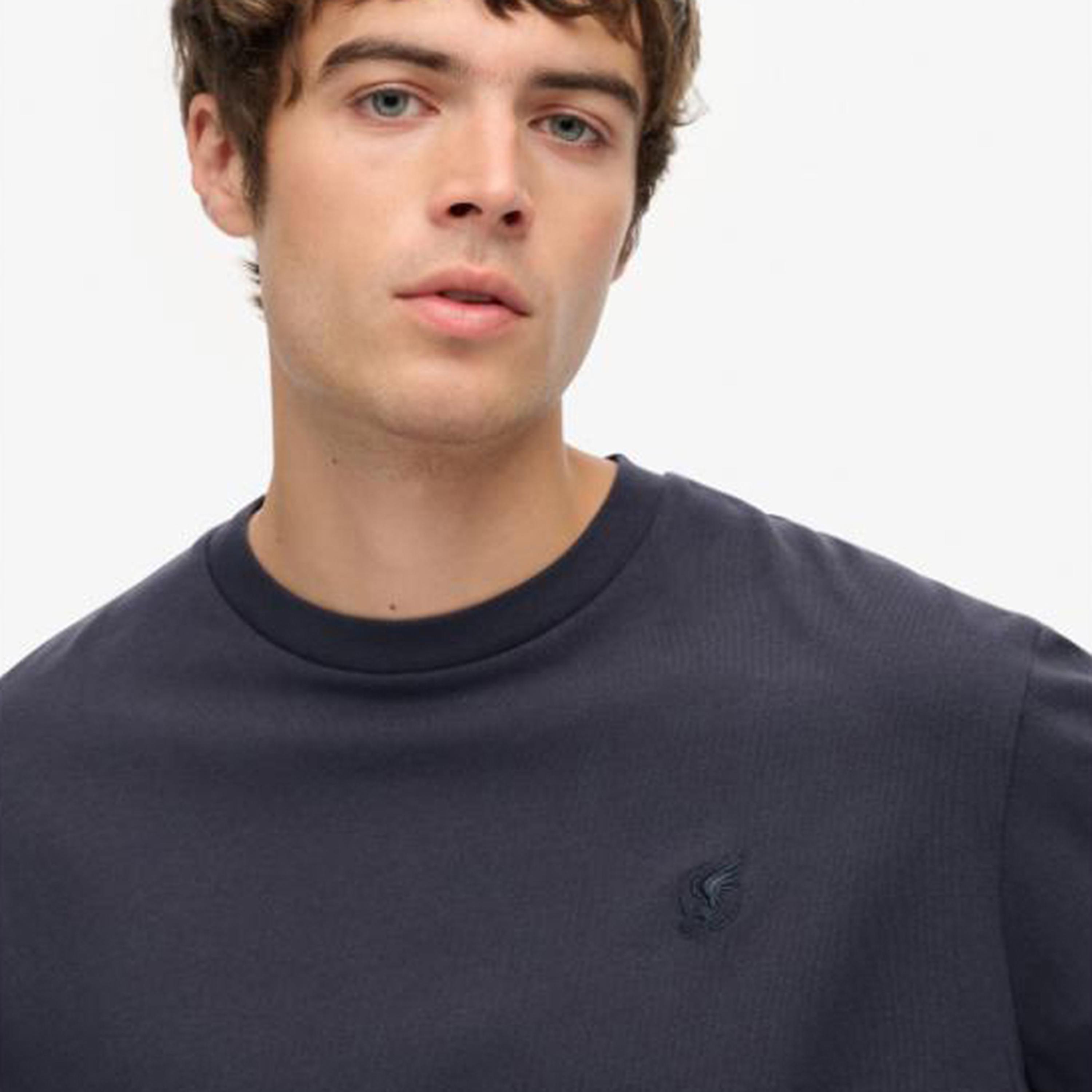 Superdry Plain Crew Neck Short Sleeves Men's T-Shirt-men-clothing-tshirtsandpolos-tshirts-image-3