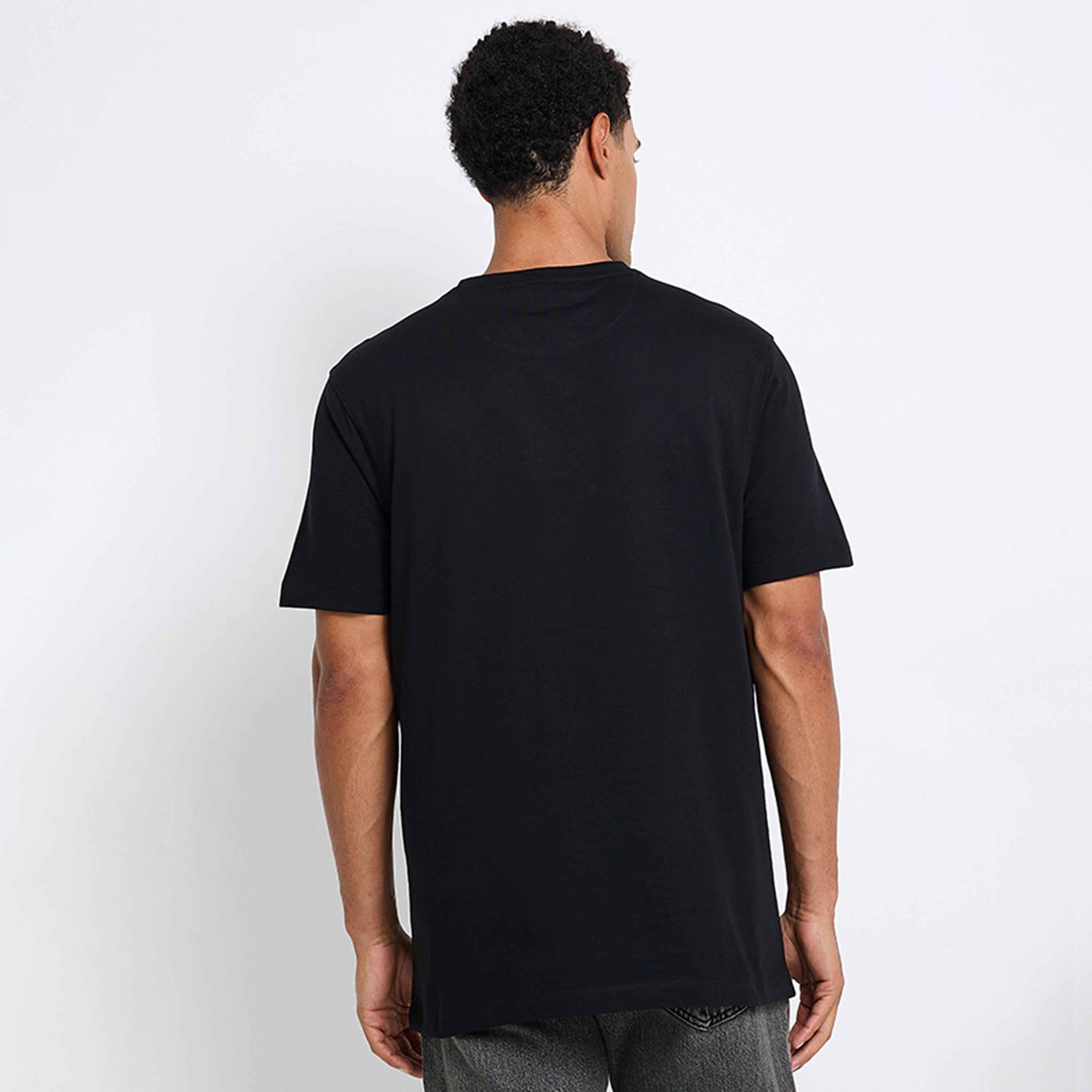 تيشيرت رجالي بياقة دائرية وأكمام قصيرة مطبوع برسومات جرافيكية من بن شيرمان-men-clothing-tshirtsandpolos-tshirts-image-8