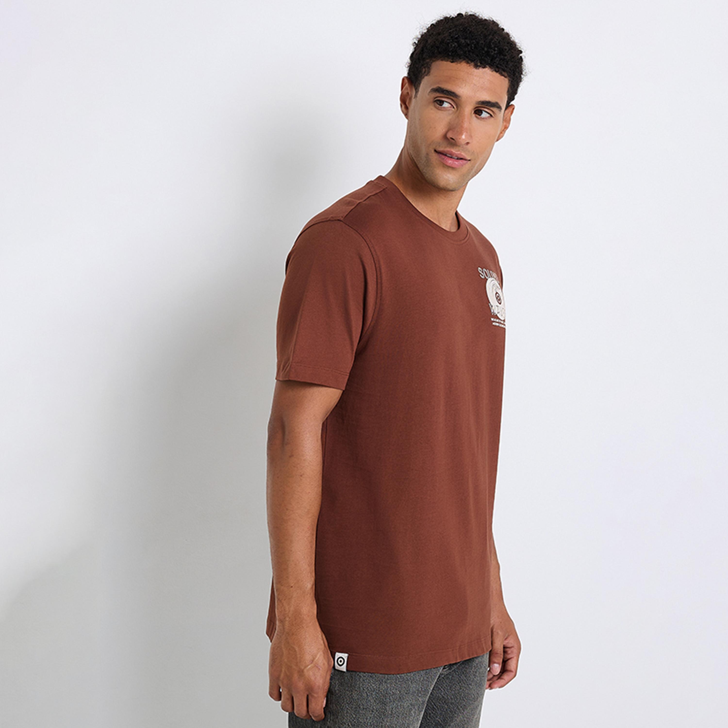 BEN SHERMAN Graphic Print Crew Neck Short Sleeves Men's T-Shirt-men-clothing-tshirtsandpolos-tshirts-image-2