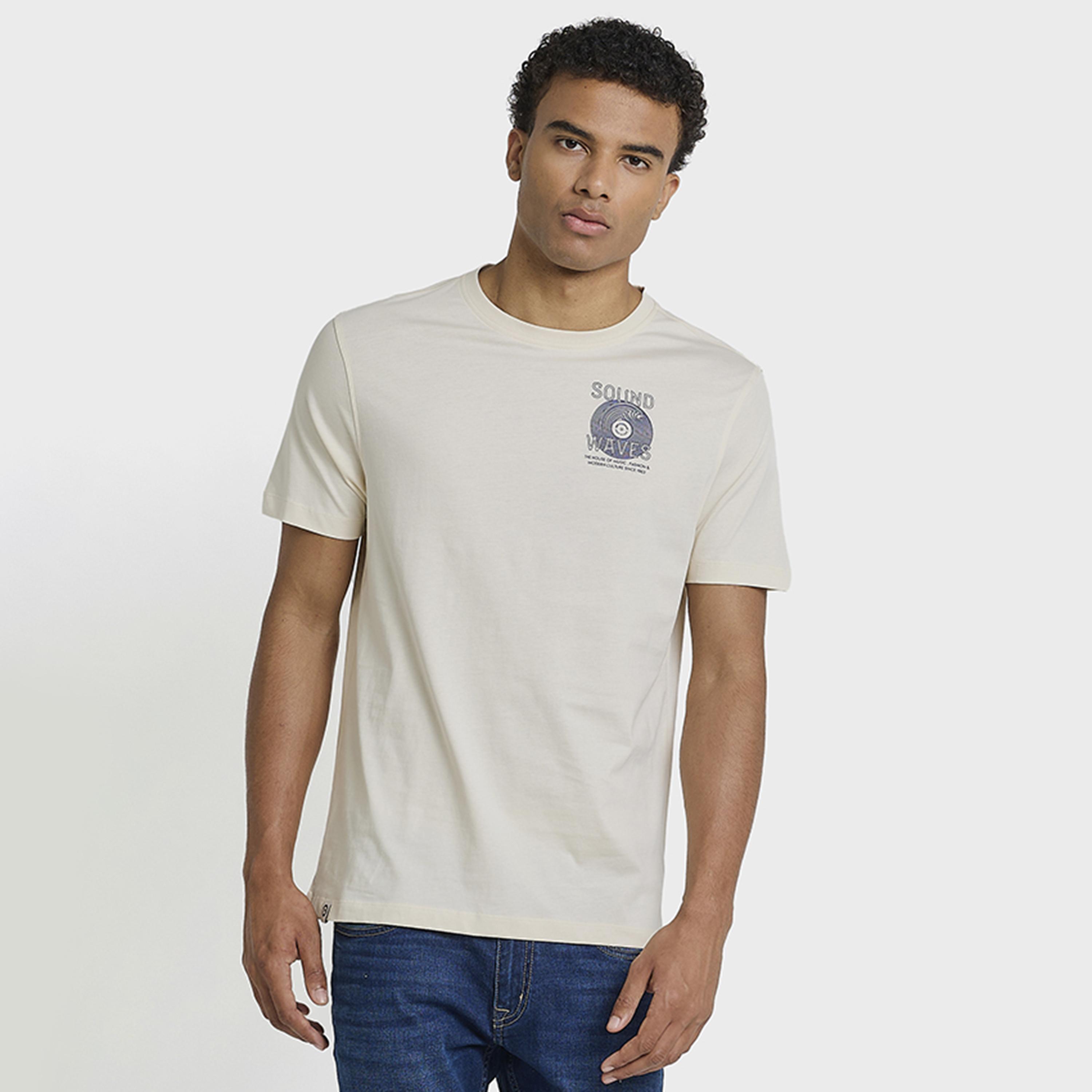 تيشيرت رجالي بياقة دائرية وأكمام قصيرة مطبوع برسومات جرافيكية من بن شيرمان-men-clothing-tshirtsandpolos-tshirts-image-5
