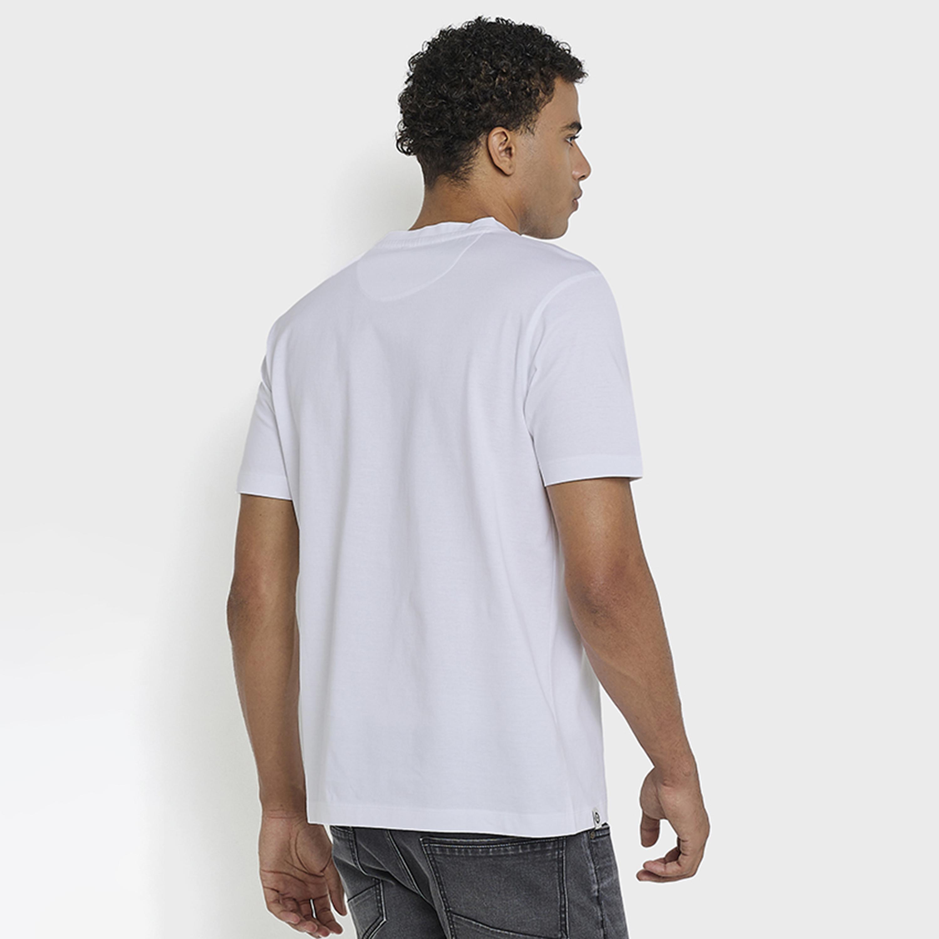 BEN SHERMAN Text-Print Crew Neck Short Sleeves Men's T-Shirt-men-clothing-tshirtsandpolos-tshirts-image-4