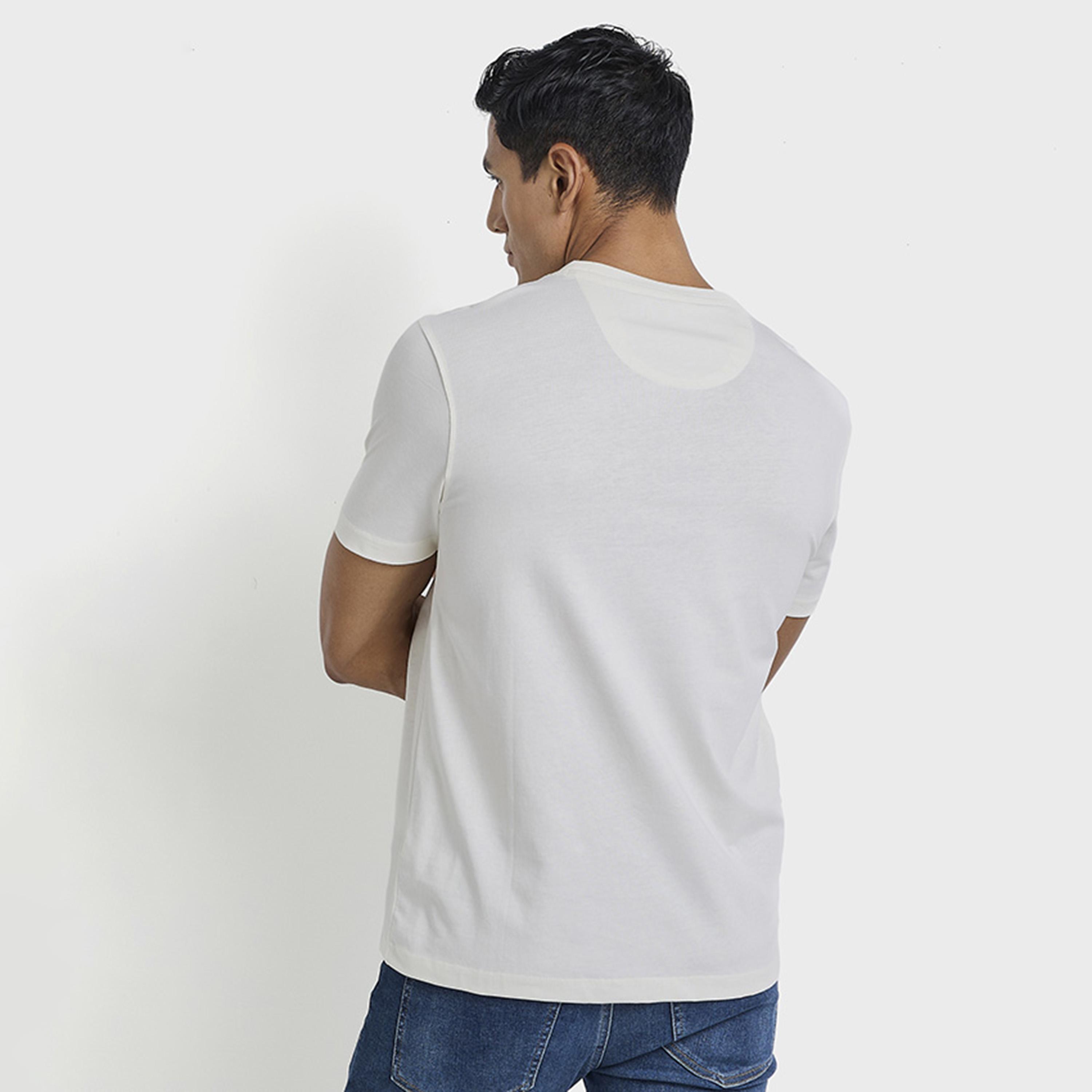 تيشيرت رجالي بياقة دائرية وأكمام قصيرة مطبوع برسومات جرافيكية من بن شيرمان-men-clothing-tshirtsandpolos-tshirts-image-7