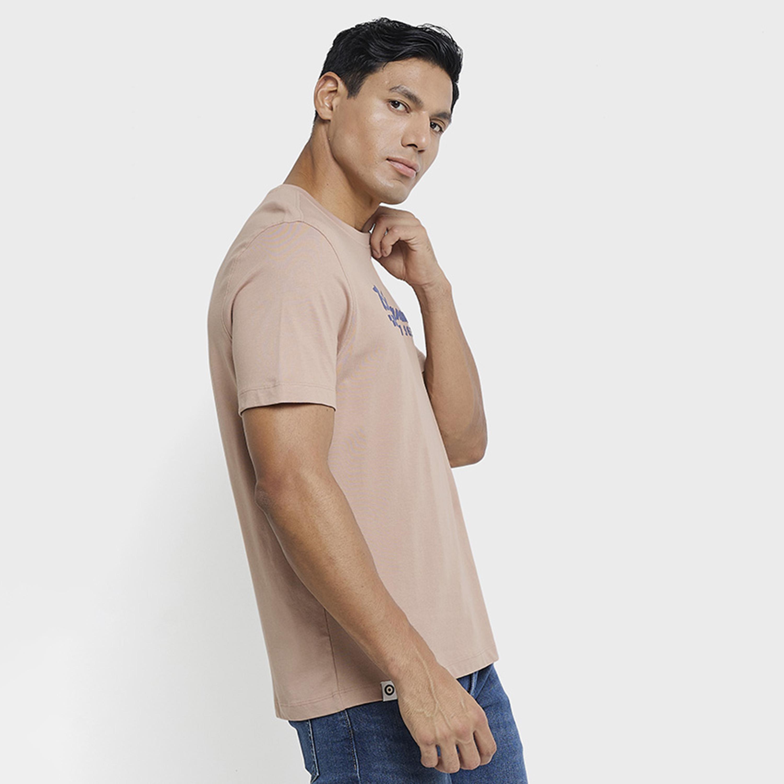 BEN SHERMAN Text-Print Crew Neck Short Sleeves Men's T-Shirt-men-clothing-tshirtsandpolos-tshirts-image-2