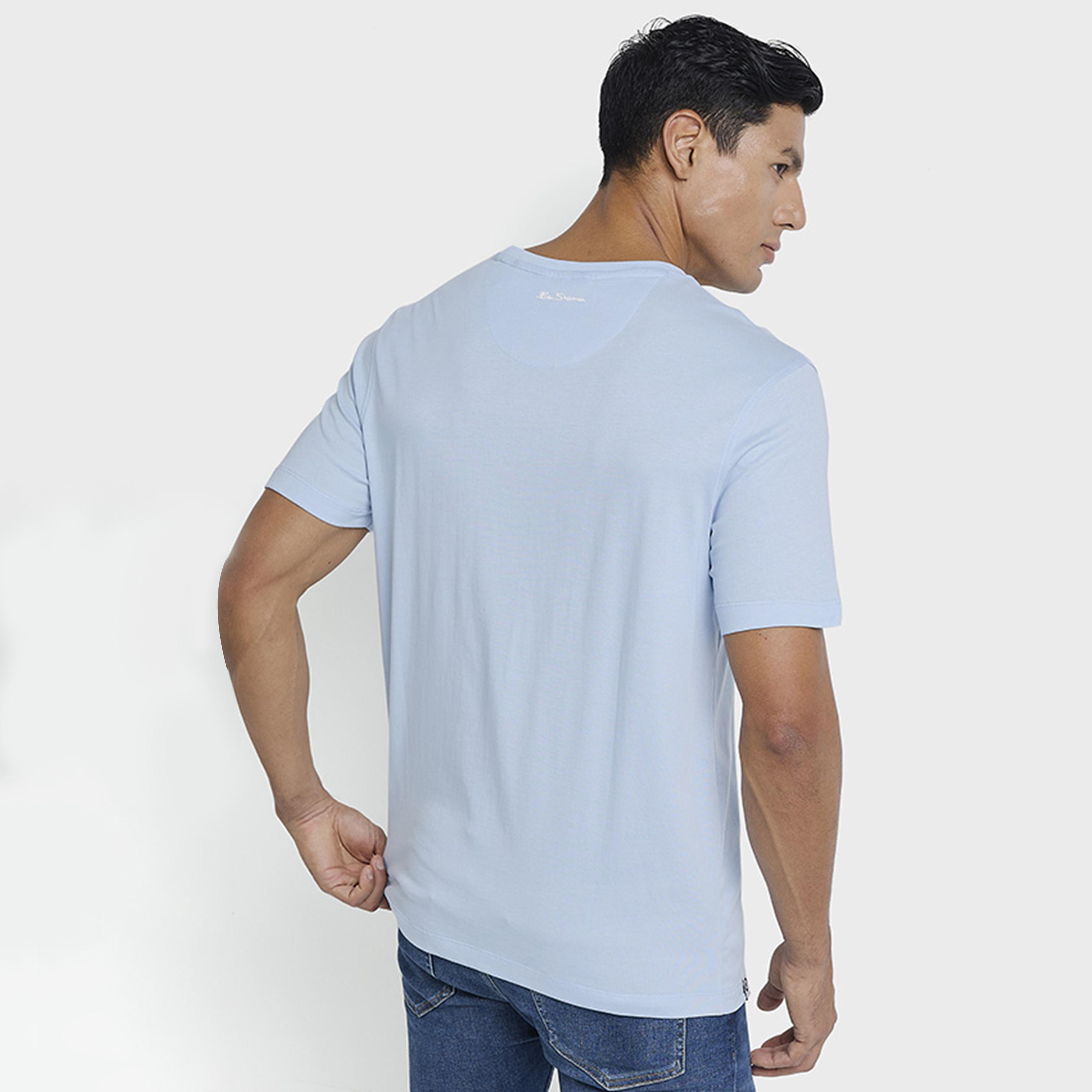 BEN SHERMAN Printed Crew Neck Short Sleeves Men's T-Shirt-men-clothing-tshirtsandpolos-tshirts-image-4