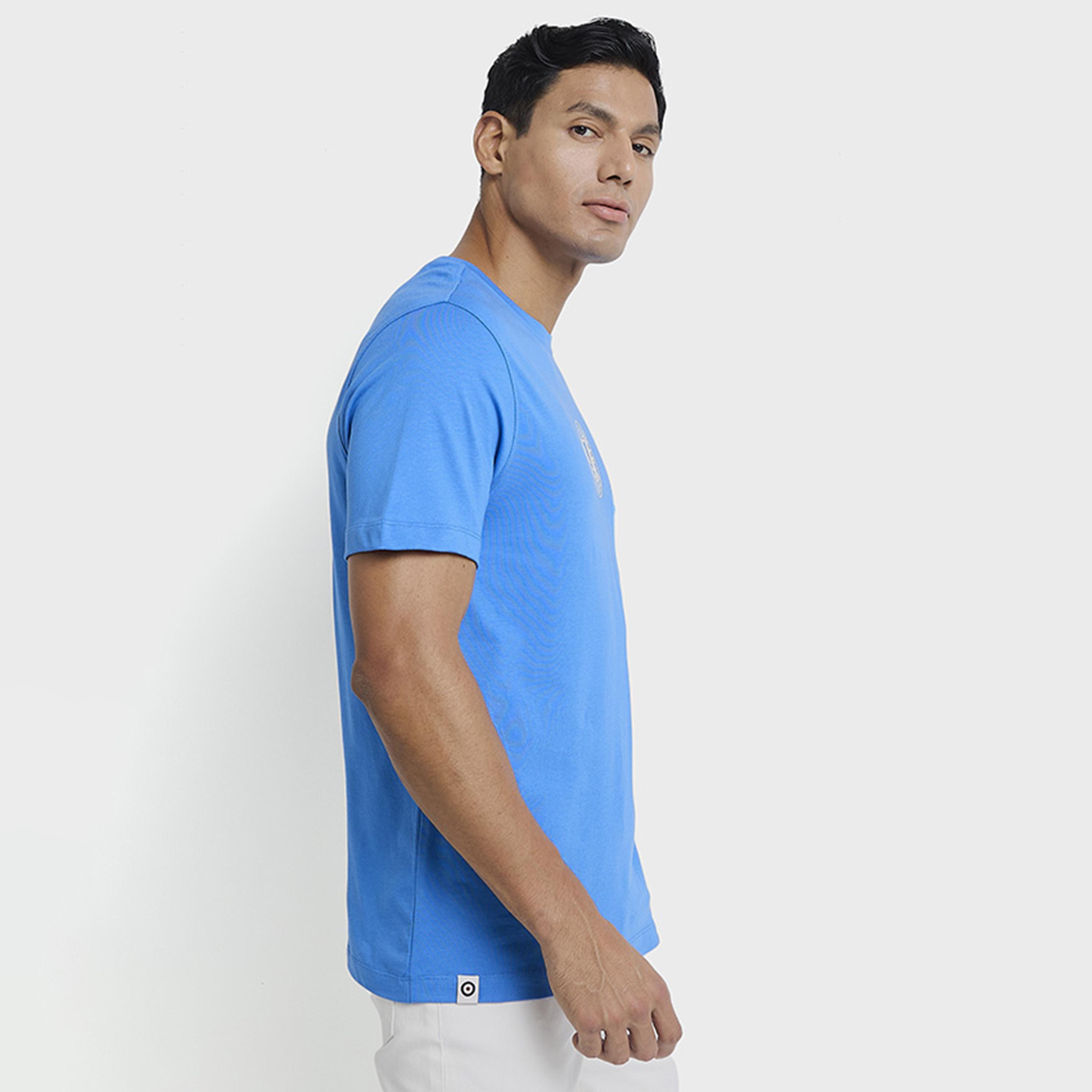 تيشيرت رجالي بياقة دائرية وأكمام قصيرة مطبوع برسومات جرافيكية من بن شيرمان-men-clothing-tshirtsandpolos-tshirts-image-2