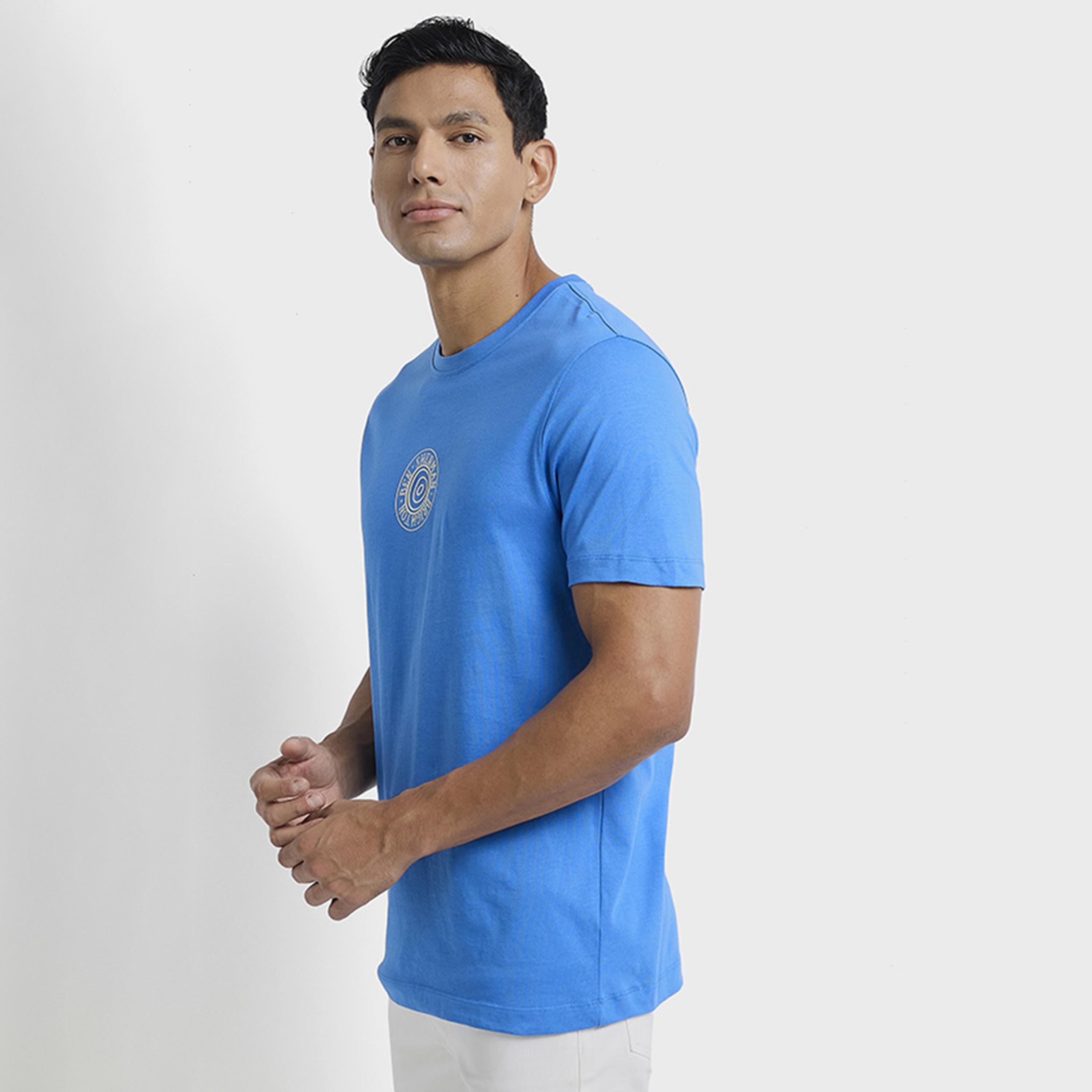 تيشيرت رجالي بياقة دائرية وأكمام قصيرة مطبوع برسومات جرافيكية من بن شيرمان-men-clothing-tshirtsandpolos-tshirts-image-3