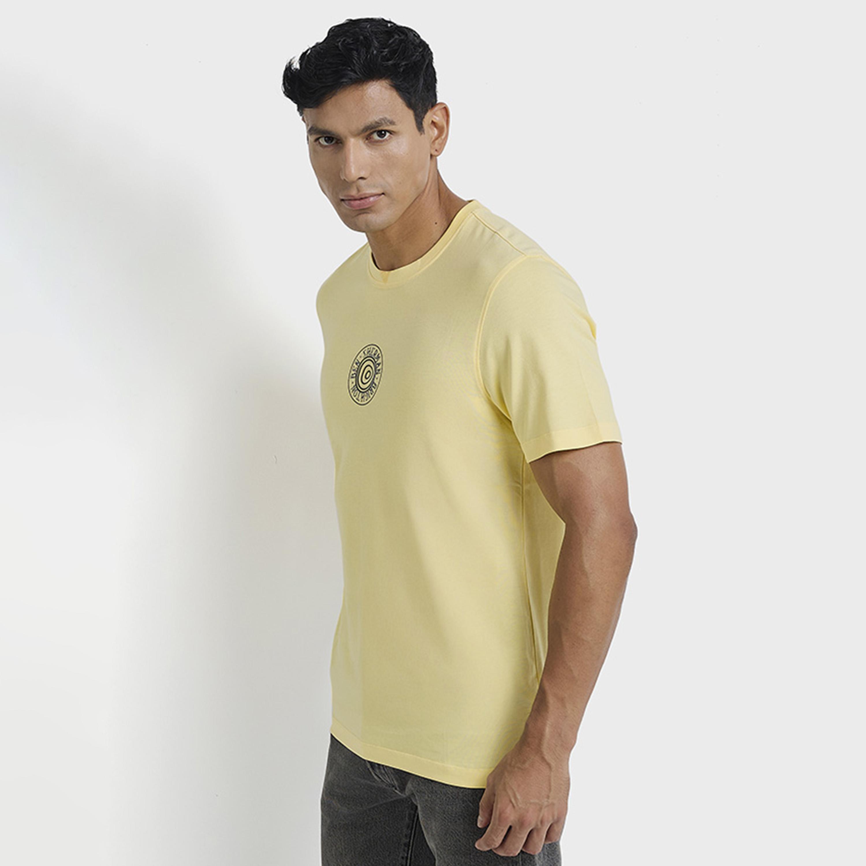 تيشيرت رجالي بياقة دائرية وأكمام قصيرة مطبوع برسومات جرافيكية من بن شيرمان-men-clothing-tshirtsandpolos-tshirts-image-7