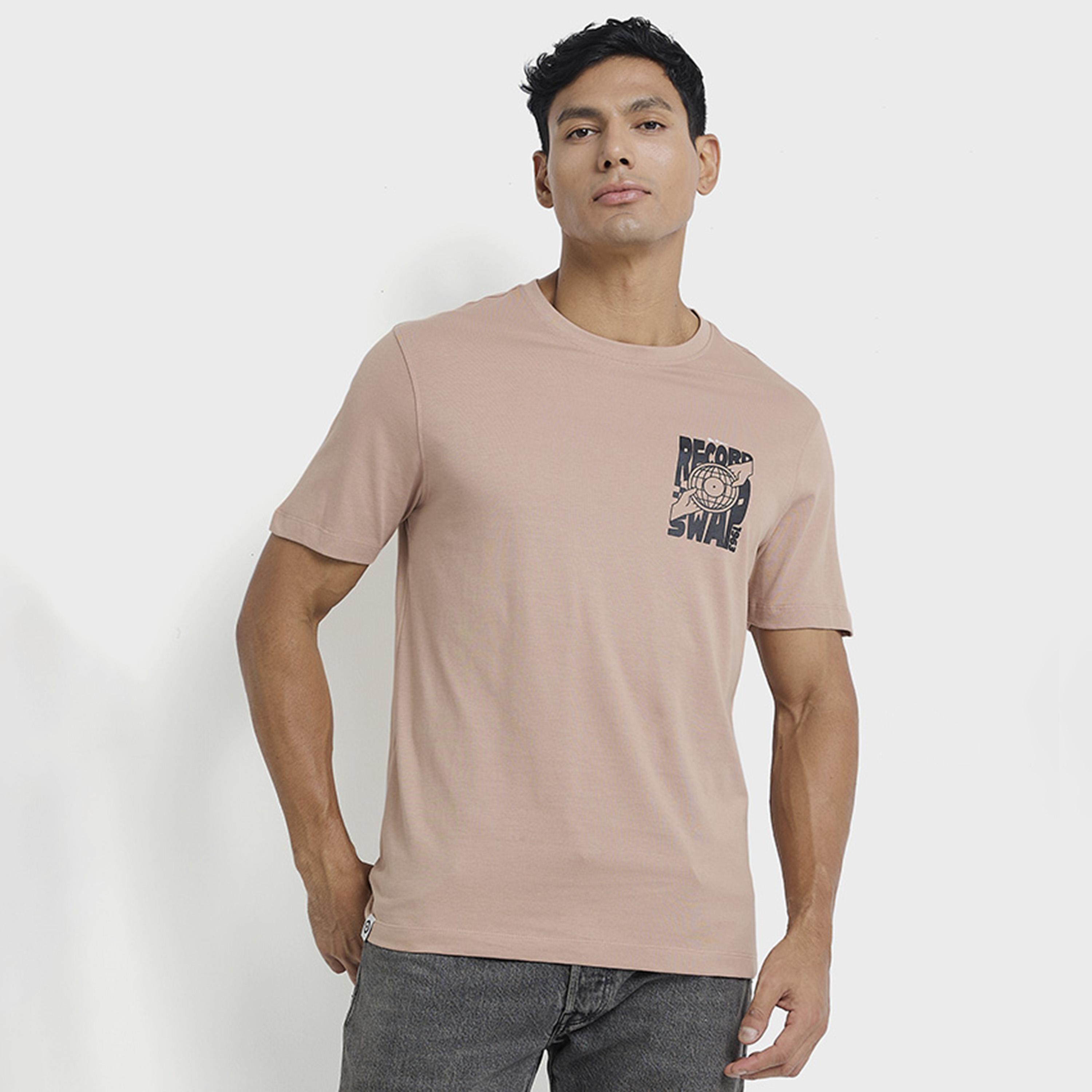 BEN SHERMAN Graphic Print Crew Neck Short Sleeves Men's T-Shirt-men-clothing-tshirtsandpolos-tshirts-image-1