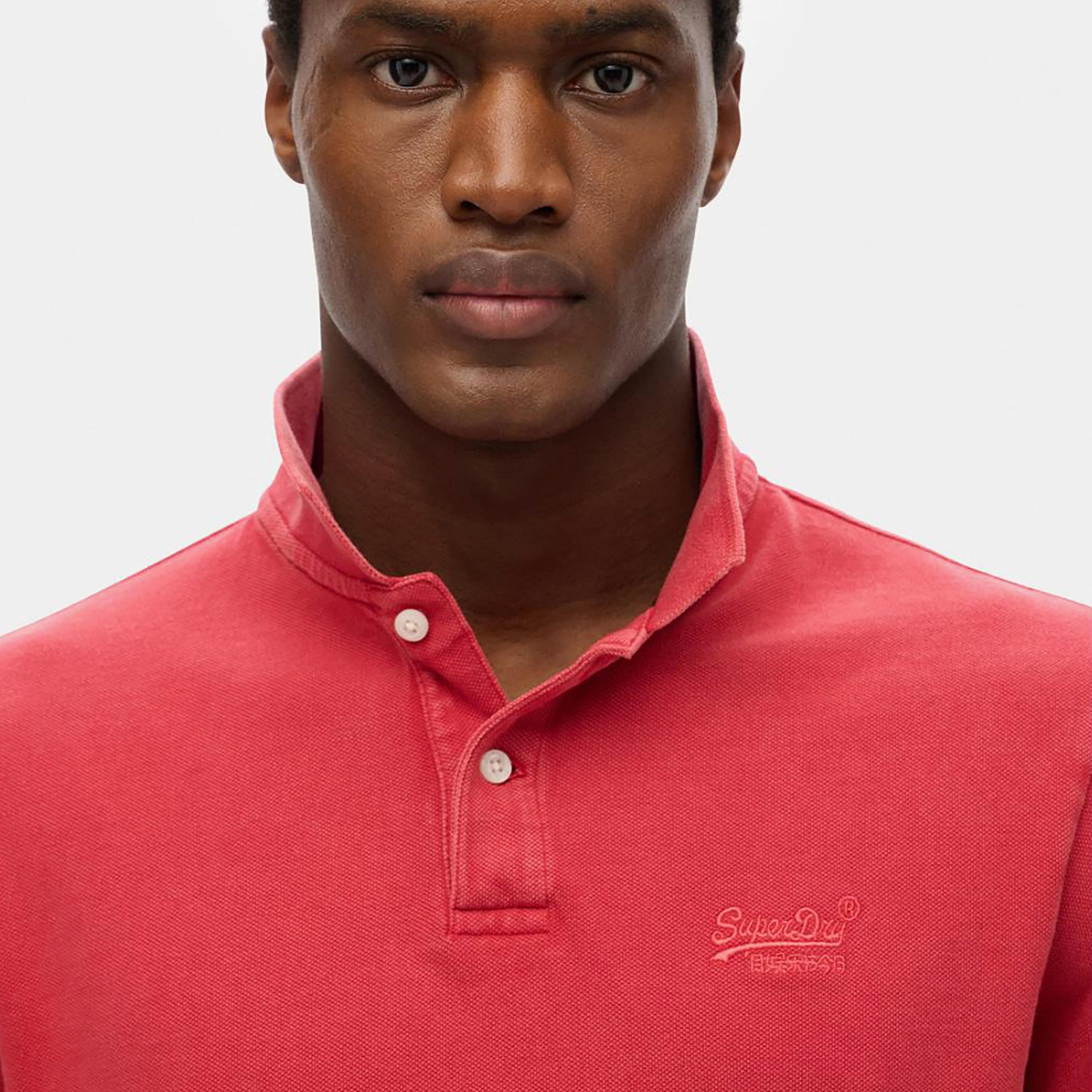 Superdry Plain Collared Short Sleeves Men's Polo T-Shirt-men-clothing-tshirtsandpolos-polos-image-3