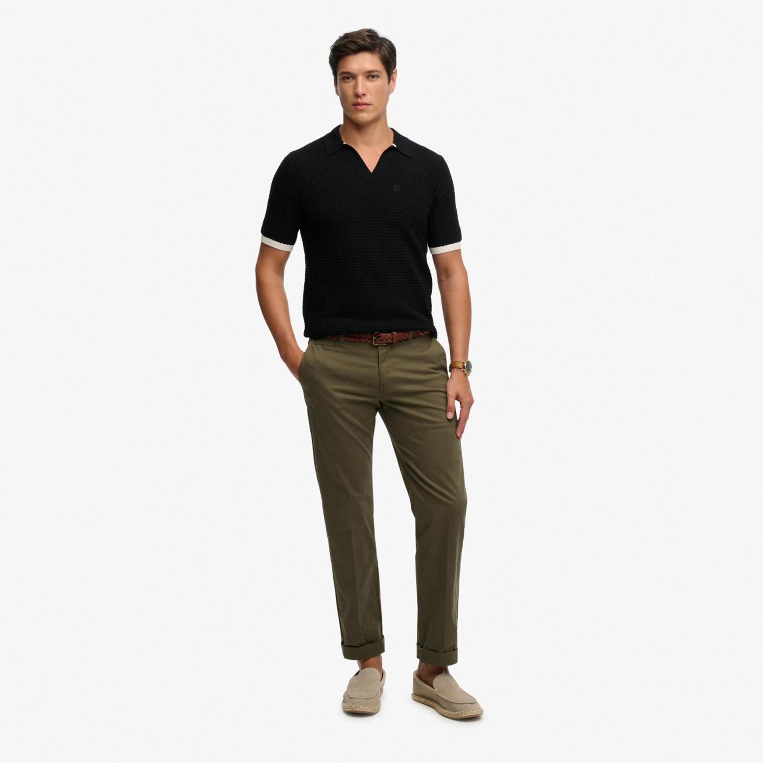 Superdry Knitted Jonny Collar Short Sleeves Men's Polo T-Shirt-men-clothing-tshirtsandpolos-polos-image-2